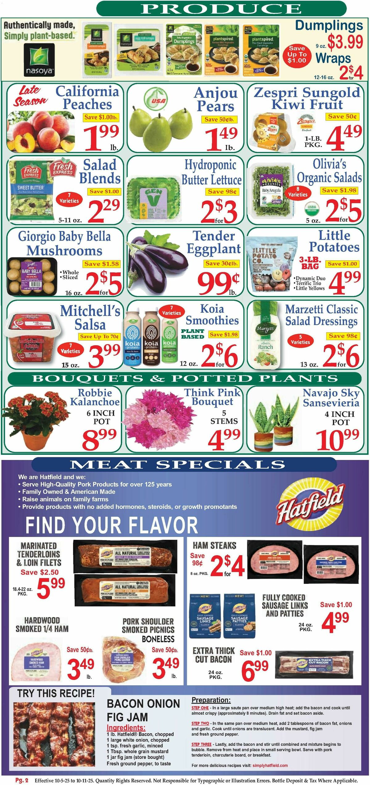 Market Basket Weekly Ad from October 5