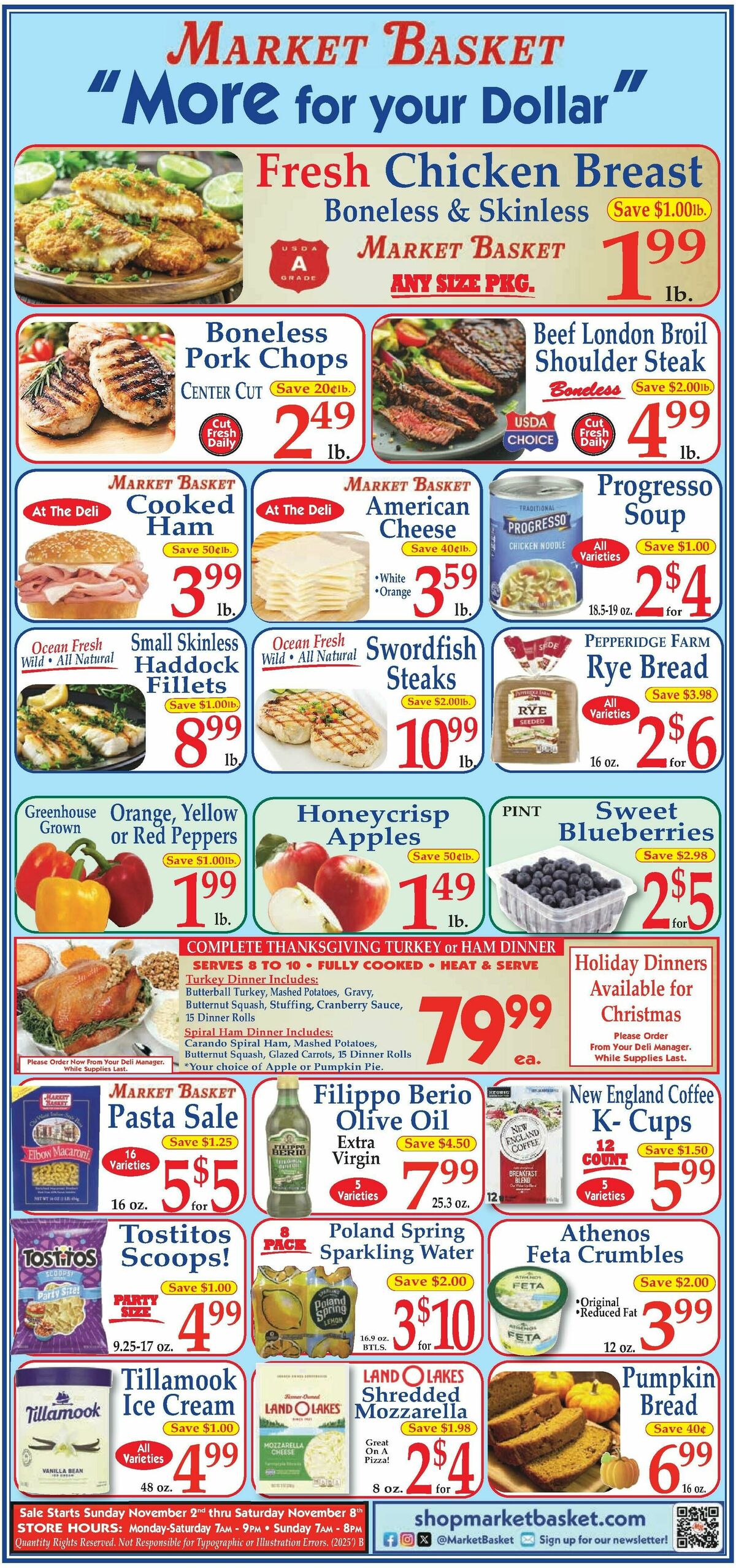 Market Basket Weekly Ad from November 2