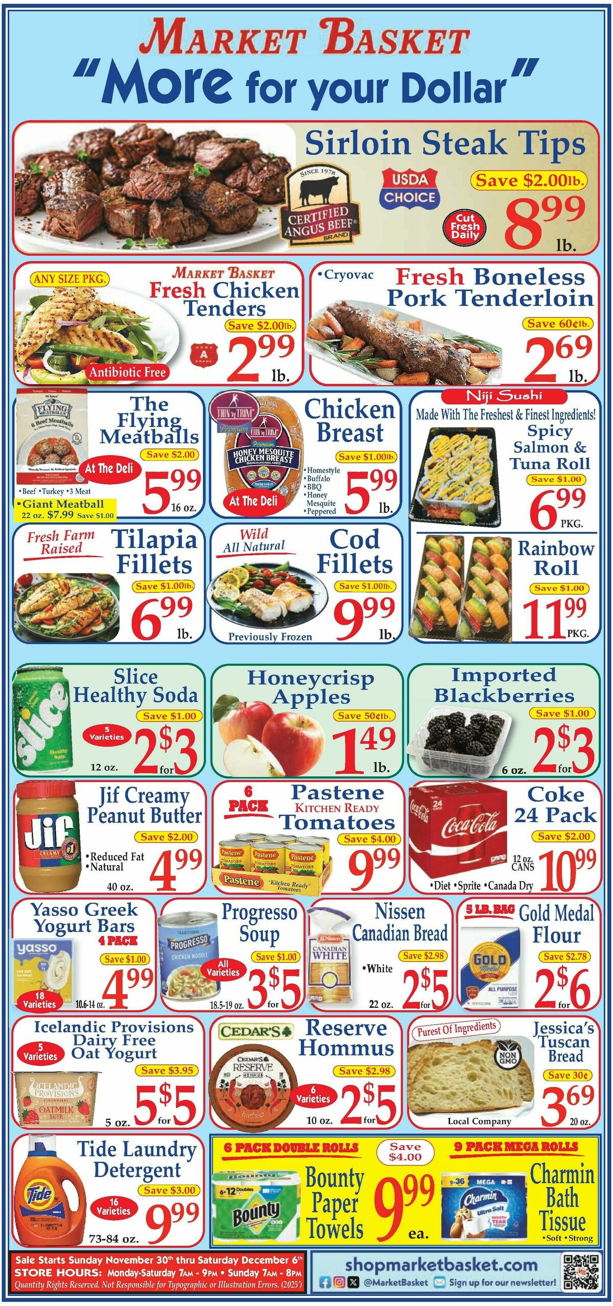 Market Basket Weekly Ad from November 30