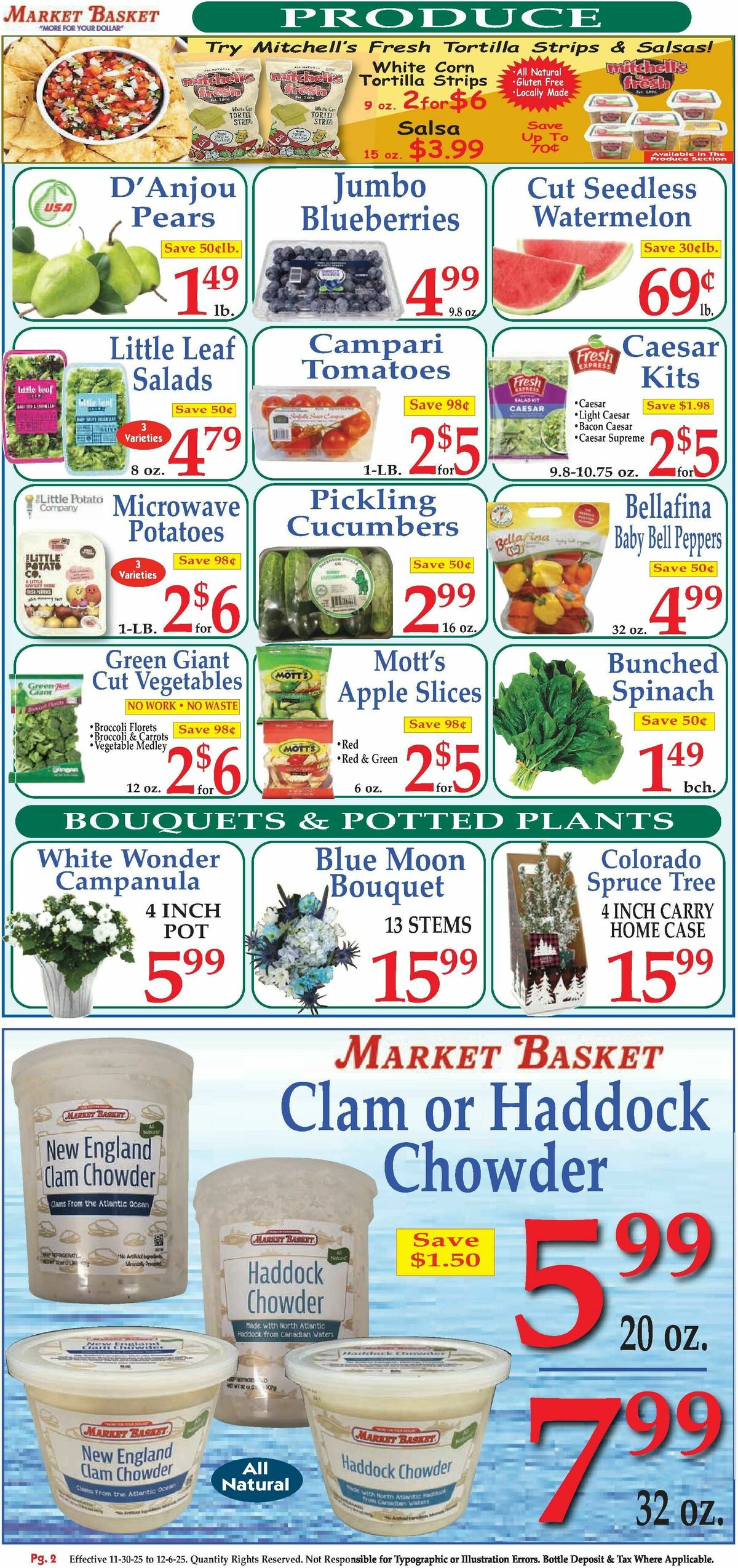 Market Basket Weekly Ad from November 30