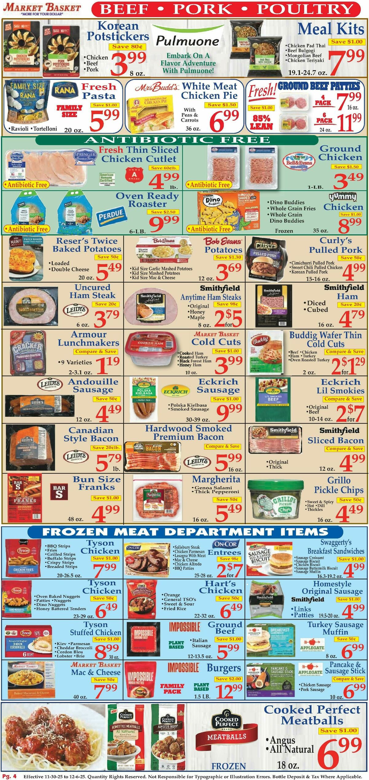 Market Basket Weekly Ad from November 30