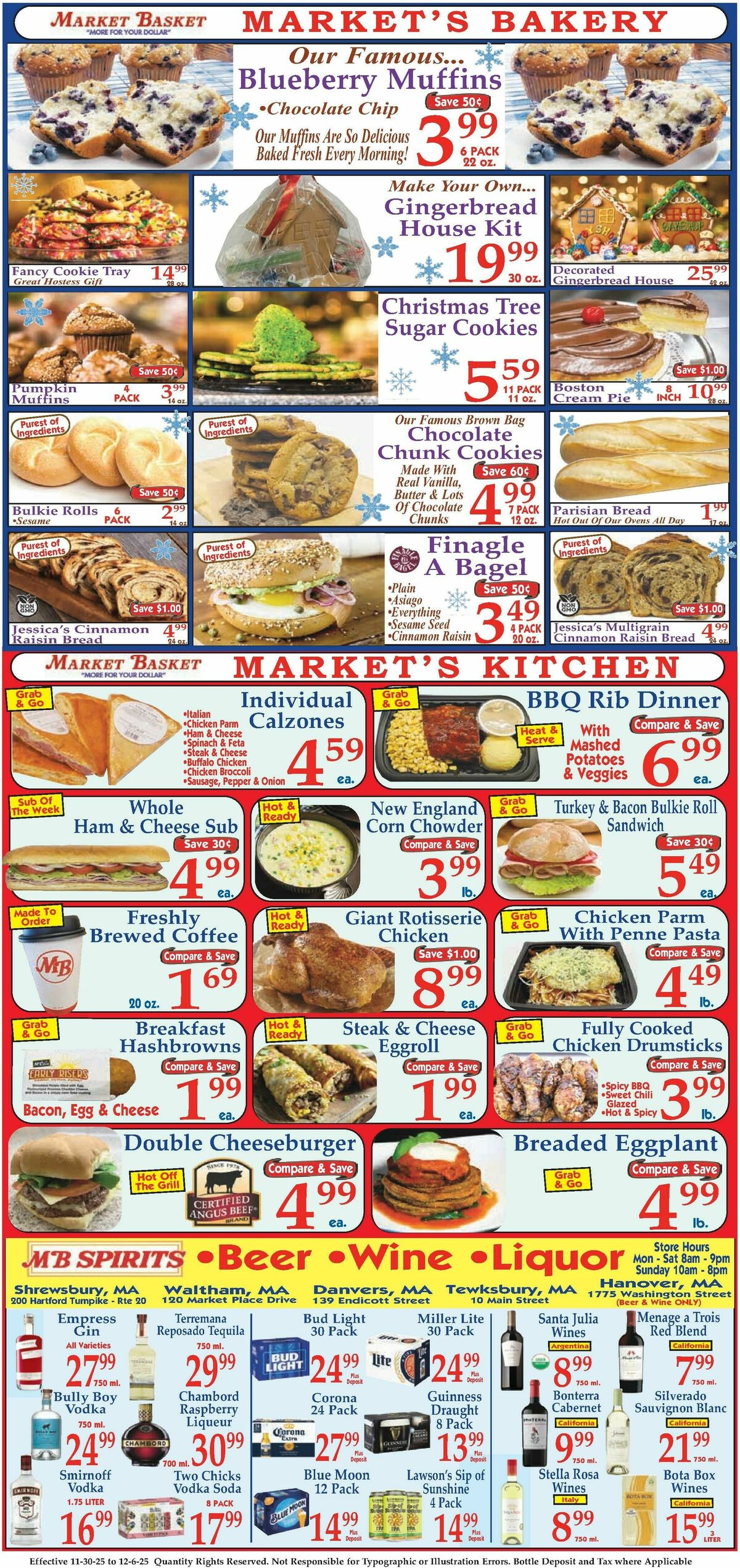 Market Basket Weekly Ad from November 30