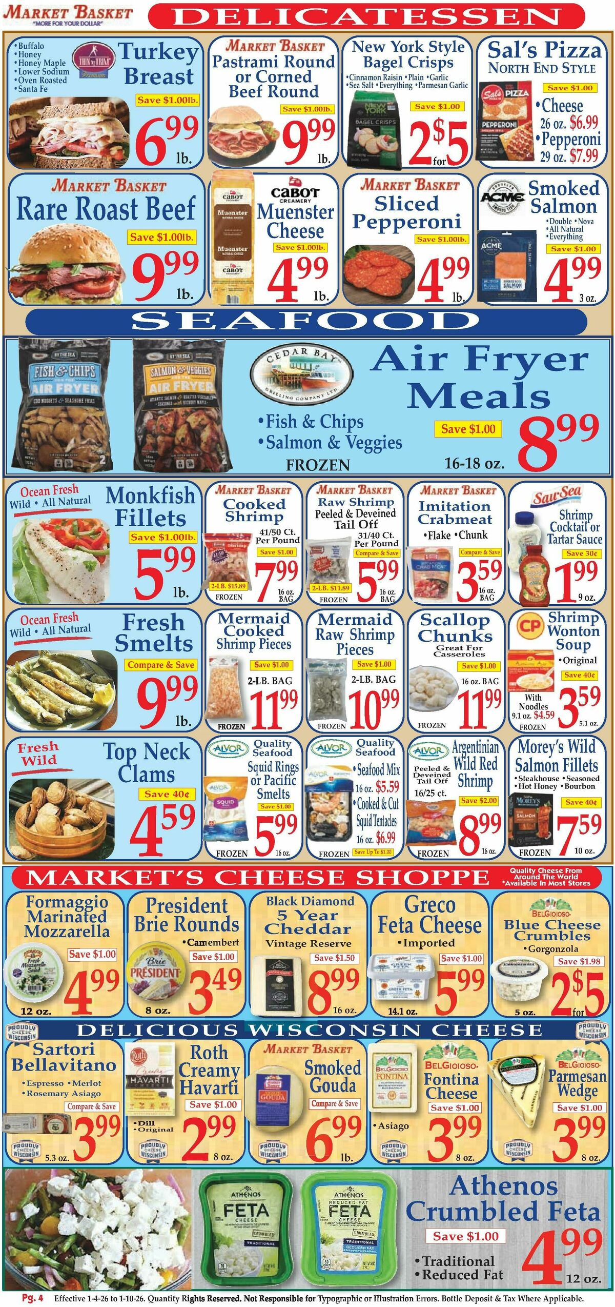 Market Basket Weekly Ad from January 4