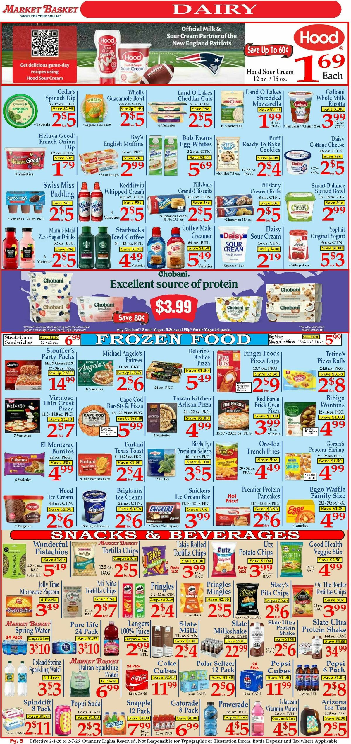 Market Basket Weekly Ad from February 1