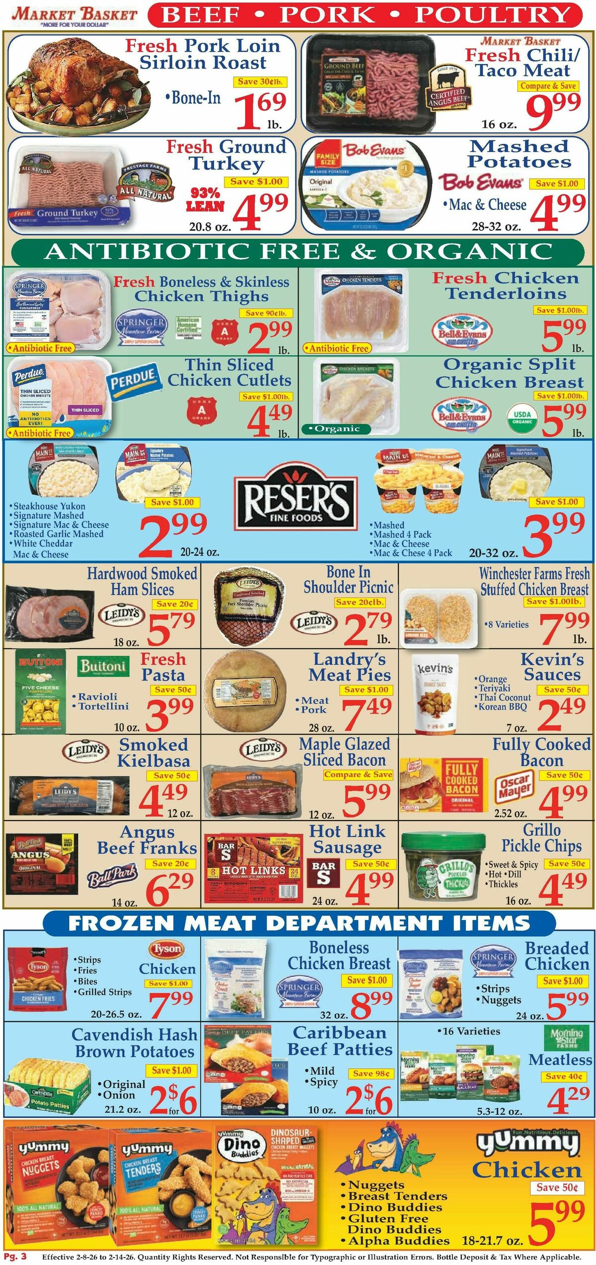 Market Basket Weekly Ad from February 8