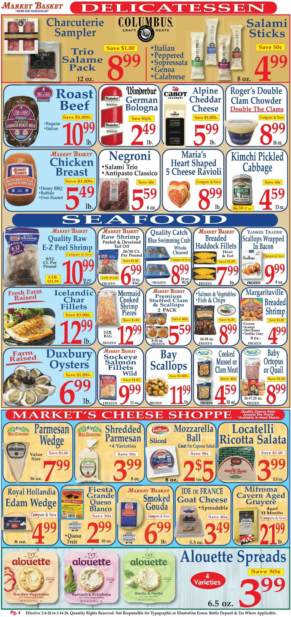 Market Basket Weekly Ad from February 8