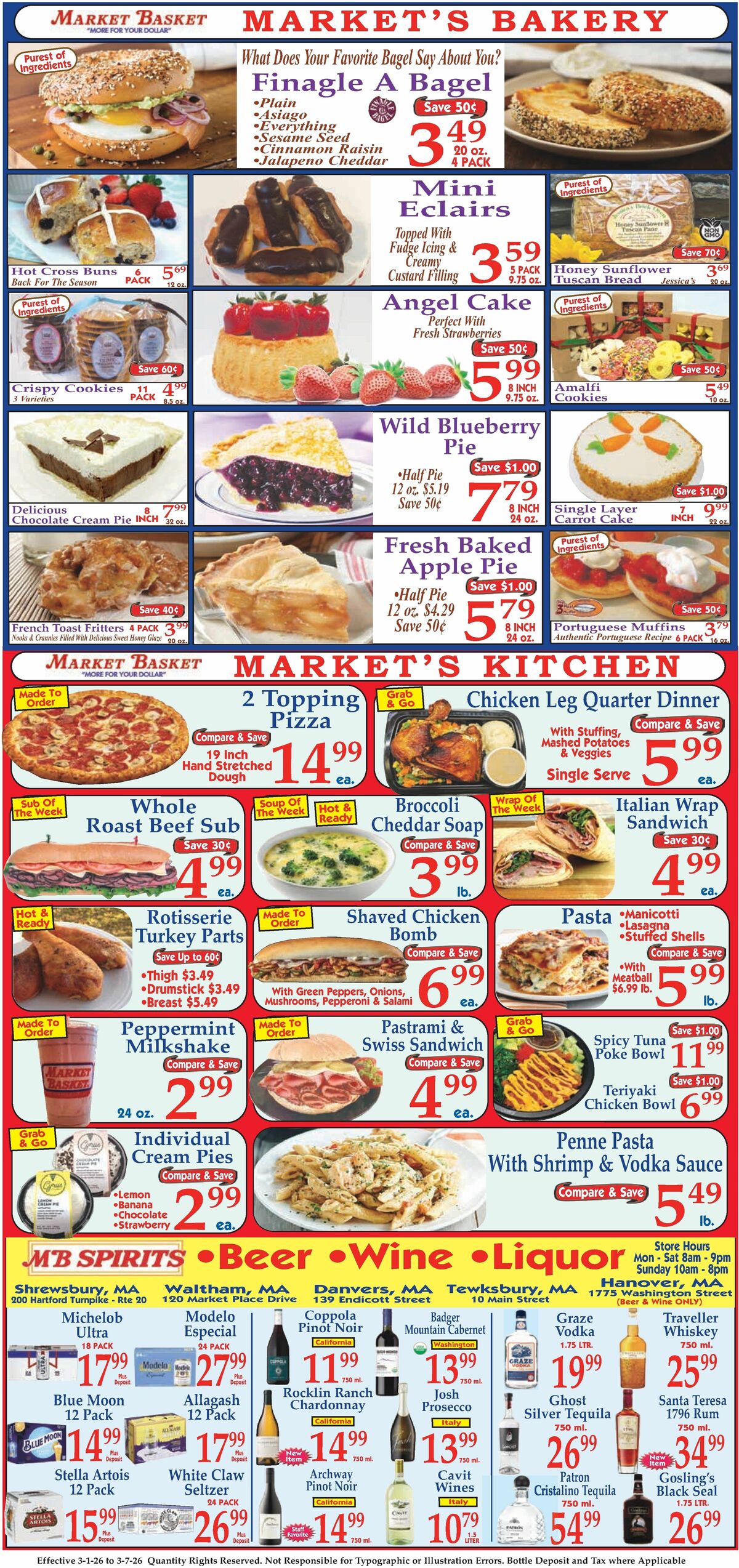 Market Basket Weekly Ad from March 1