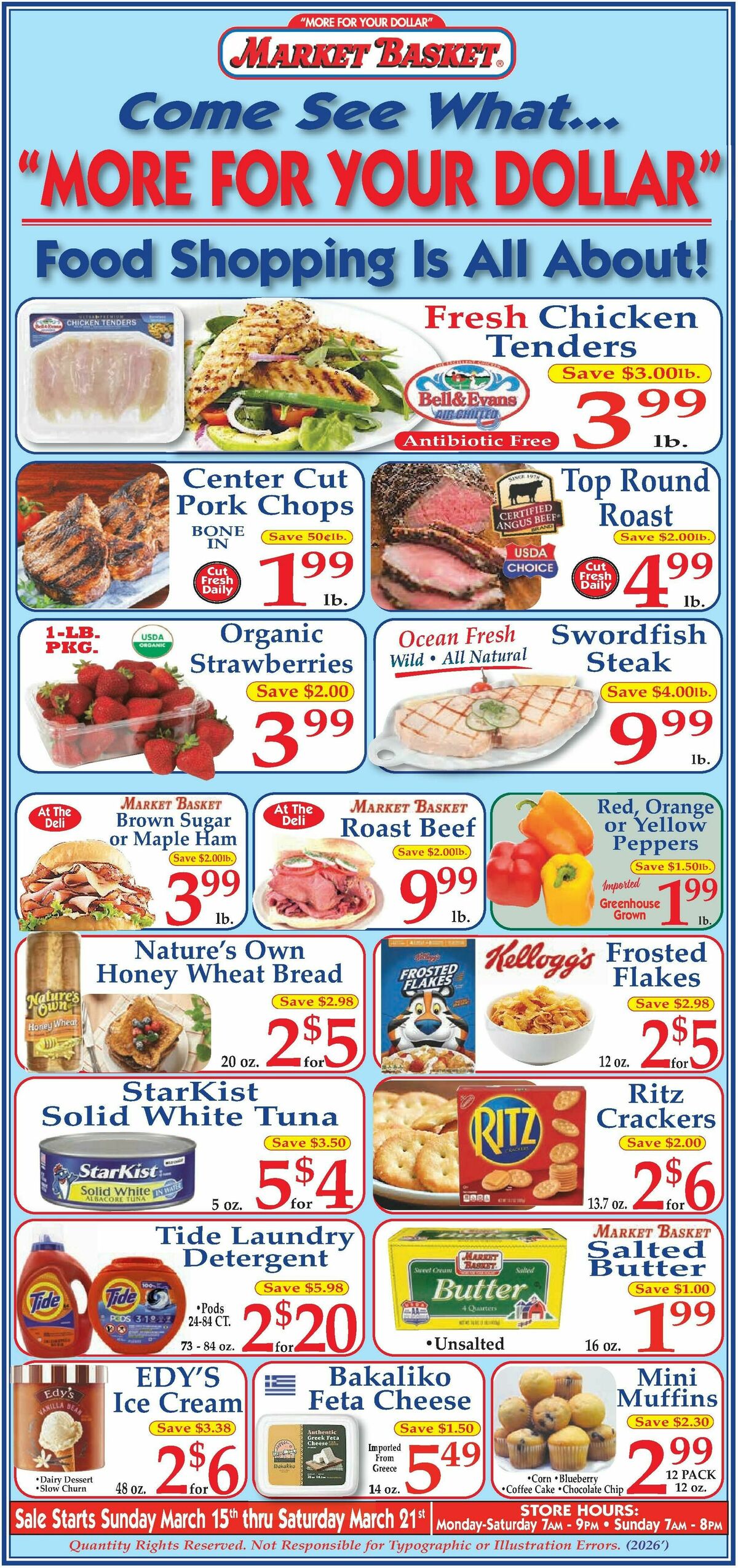 Market Basket Weekly Ad from March 15