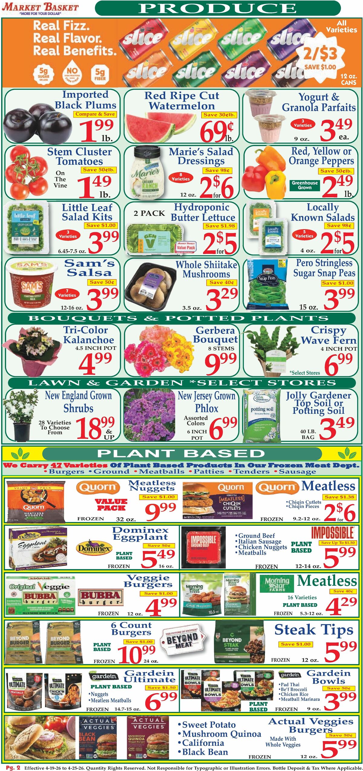 Market Basket Weekly Ad from April 19