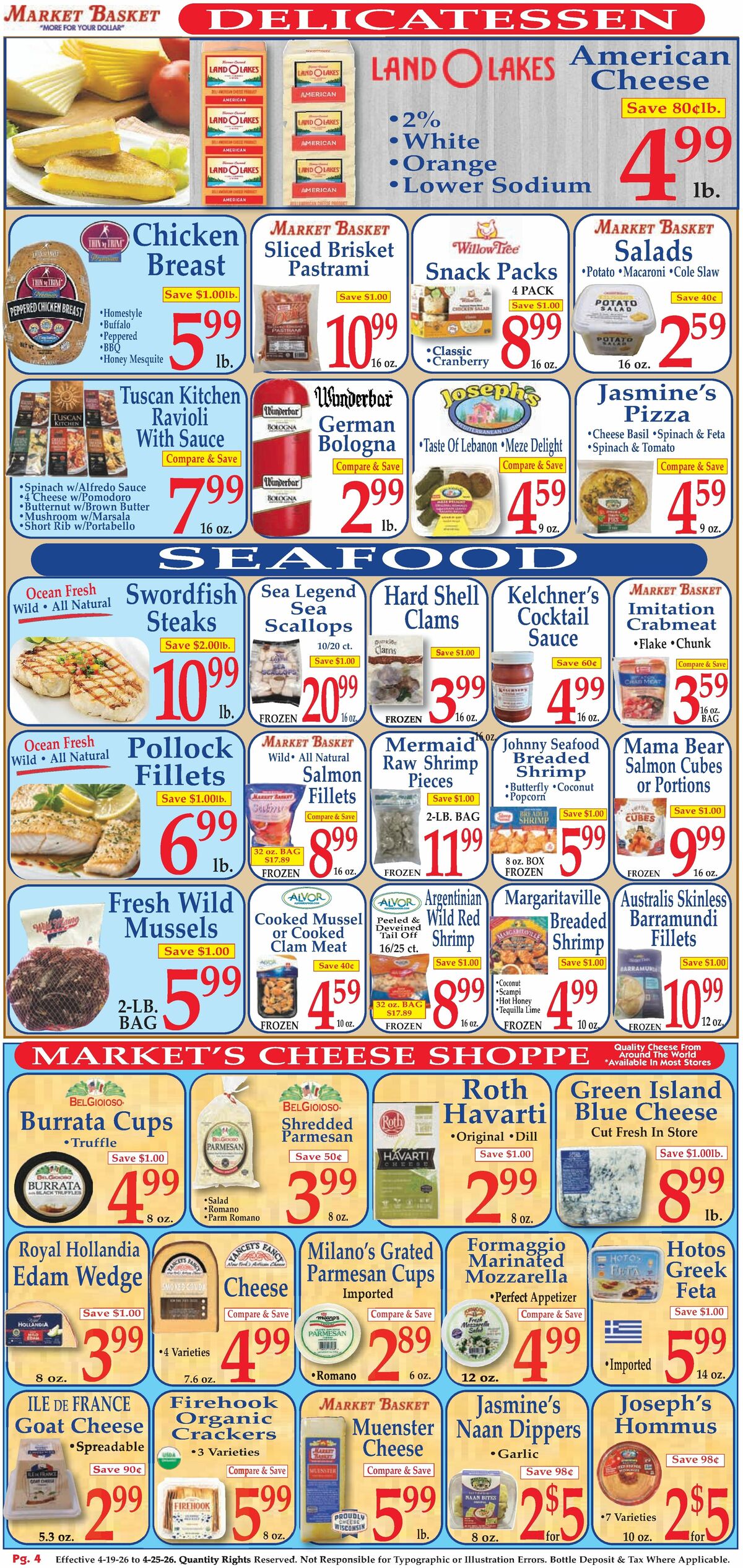 Market Basket Weekly Ad from April 19