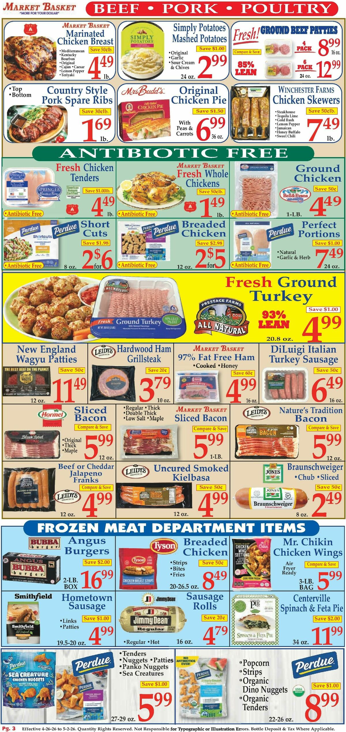 Market Basket Weekly Ad from April 26