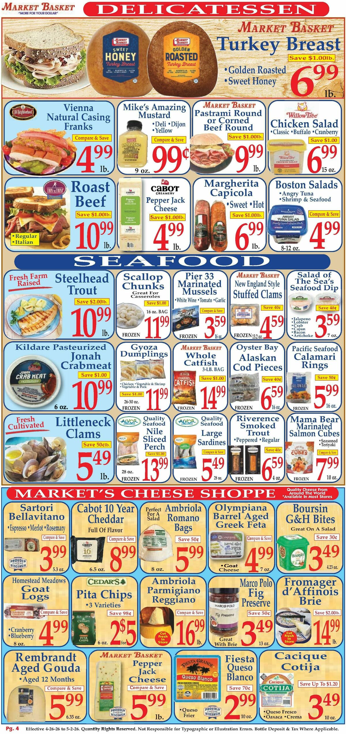 Market Basket Weekly Ad from April 26