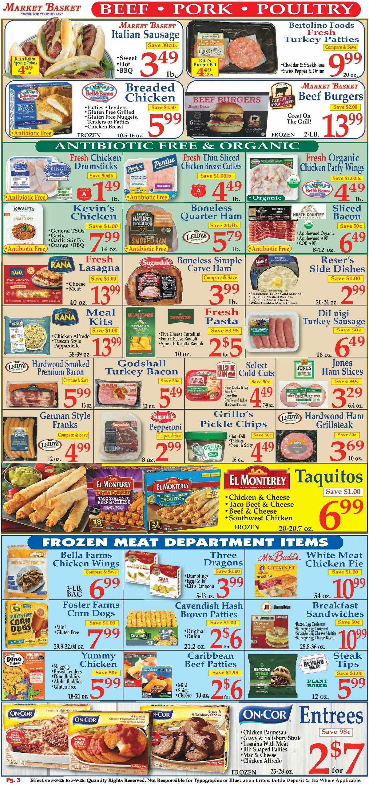 Market Basket Weekly Ad from May 3