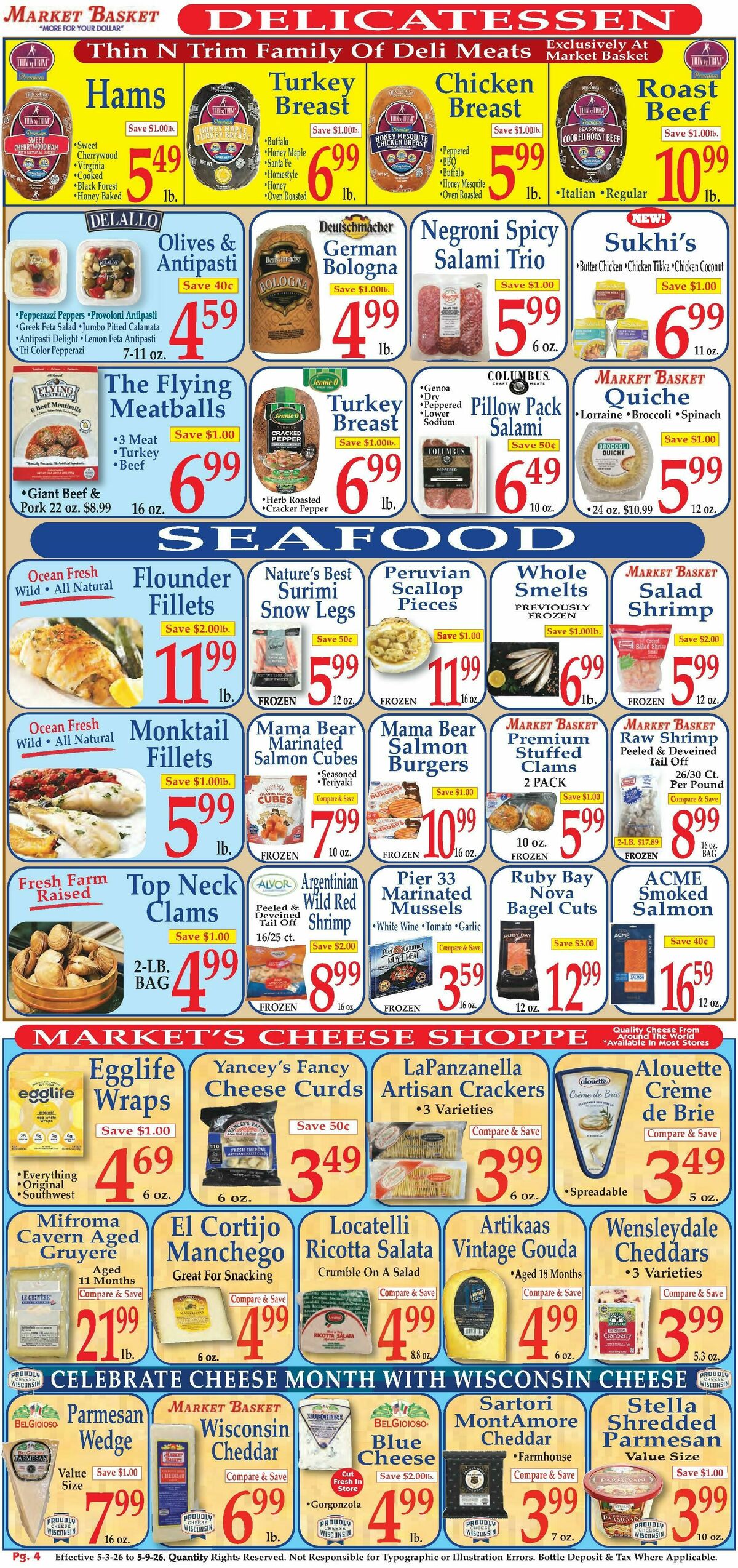 Market Basket Weekly Ad from May 3