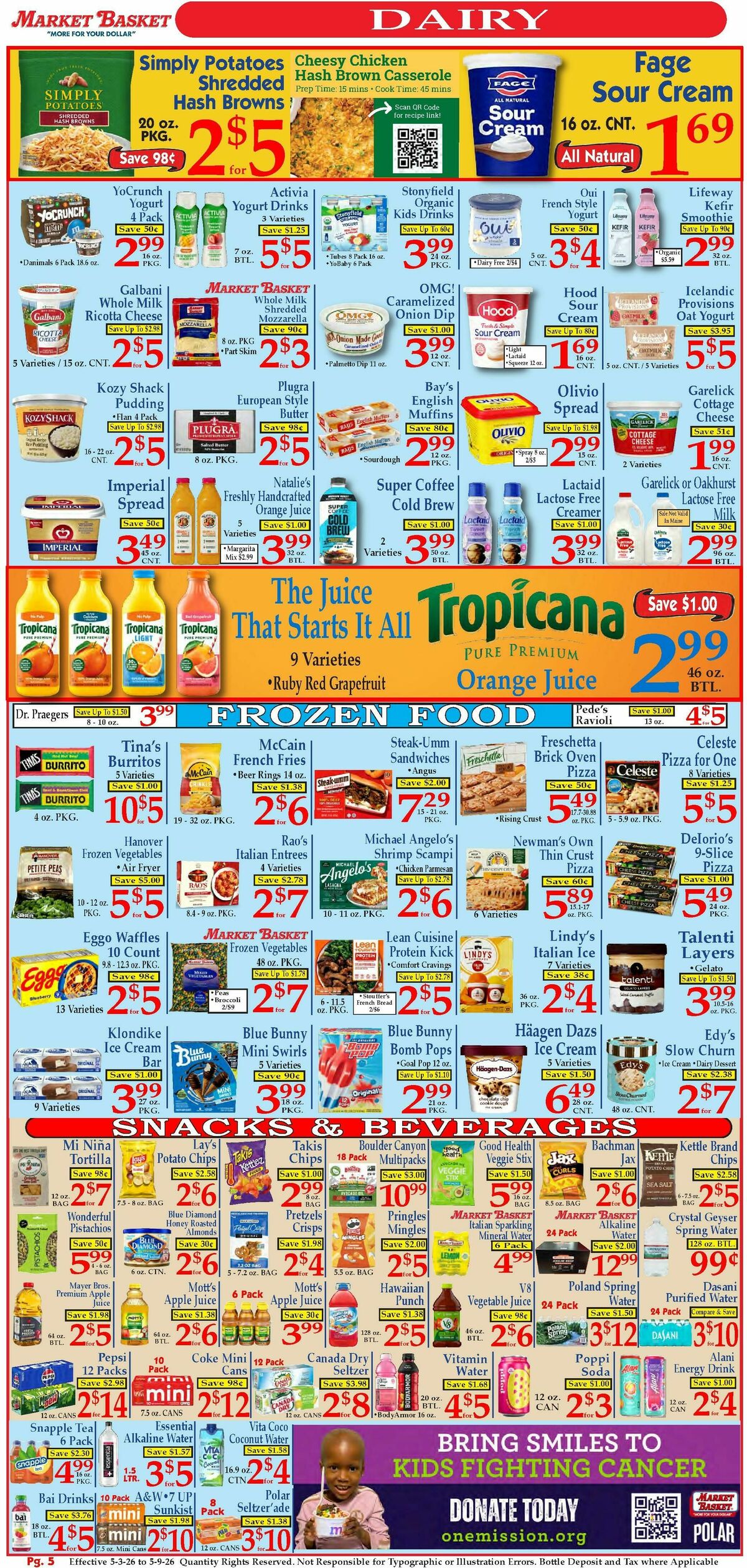 Market Basket Weekly Ad from May 3