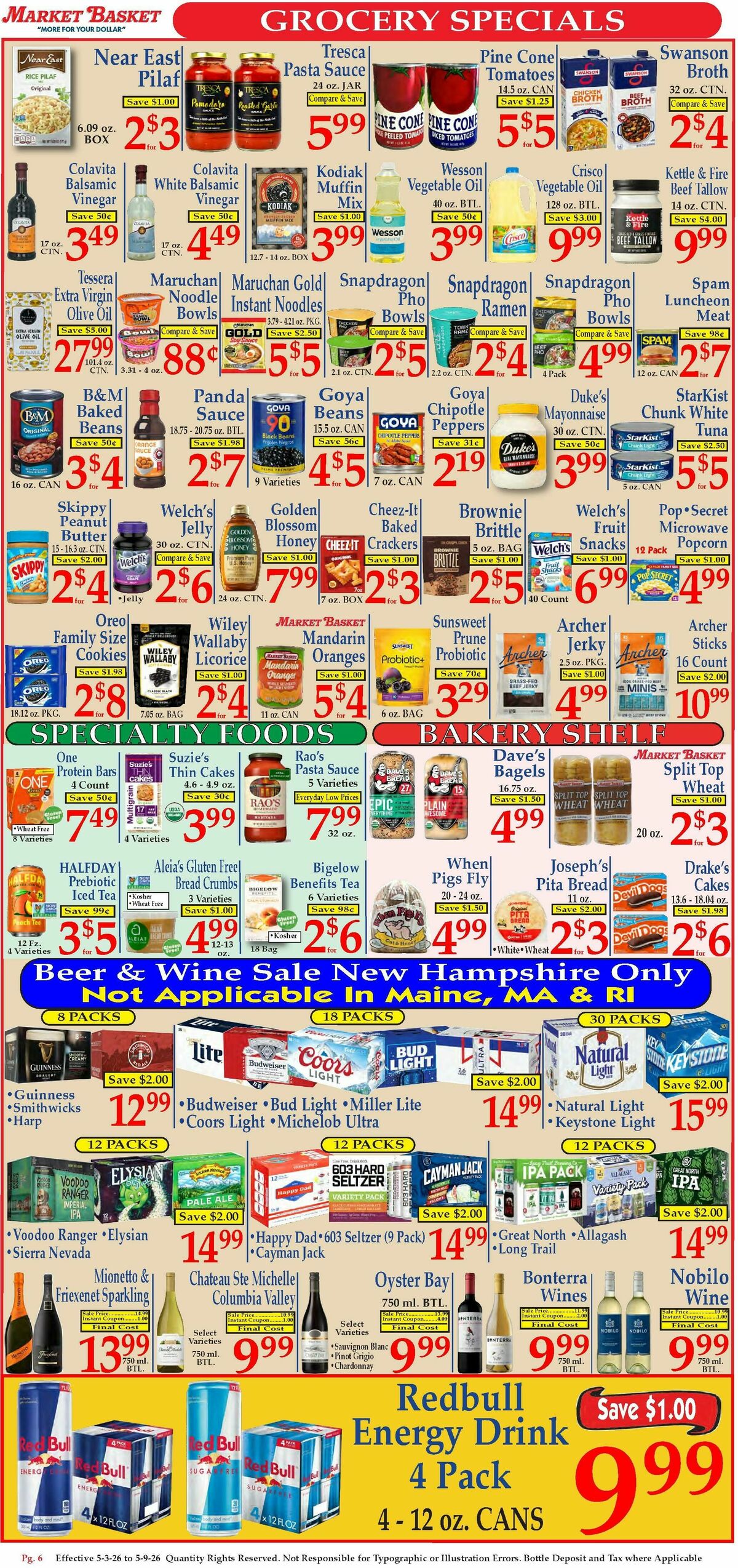 Market Basket Weekly Ad from May 3