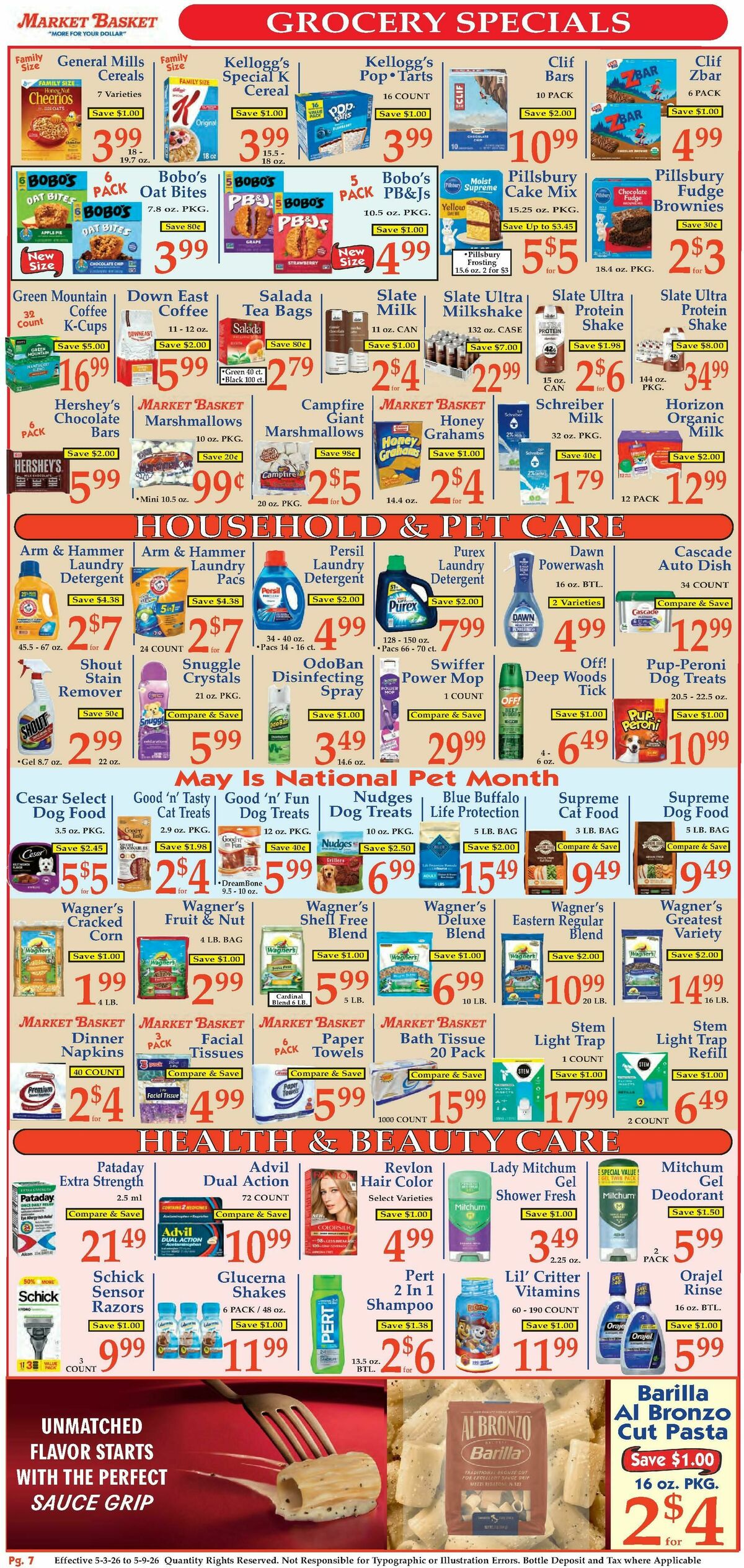 Market Basket Weekly Ad from May 3