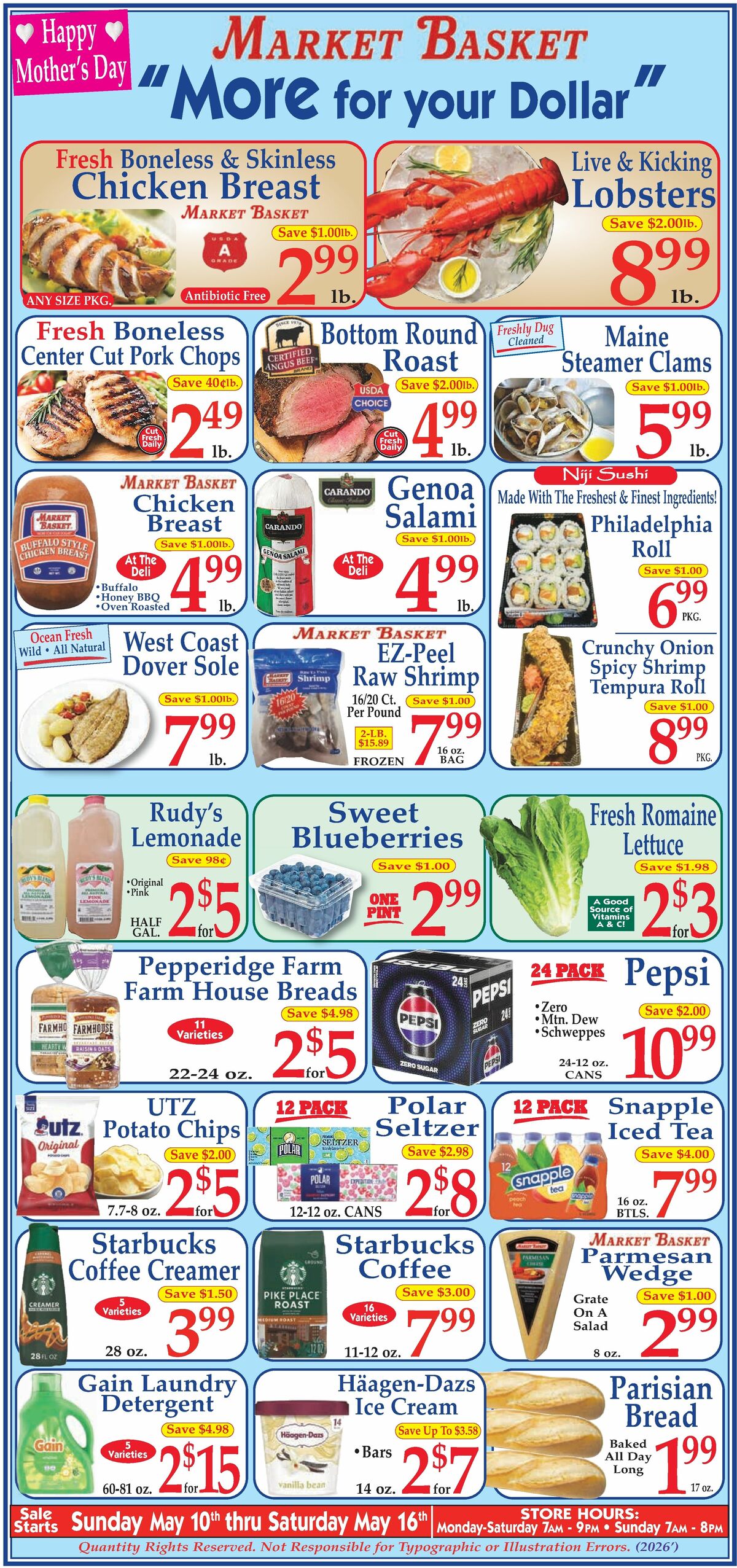 Market Basket Weekly Ad from May 10