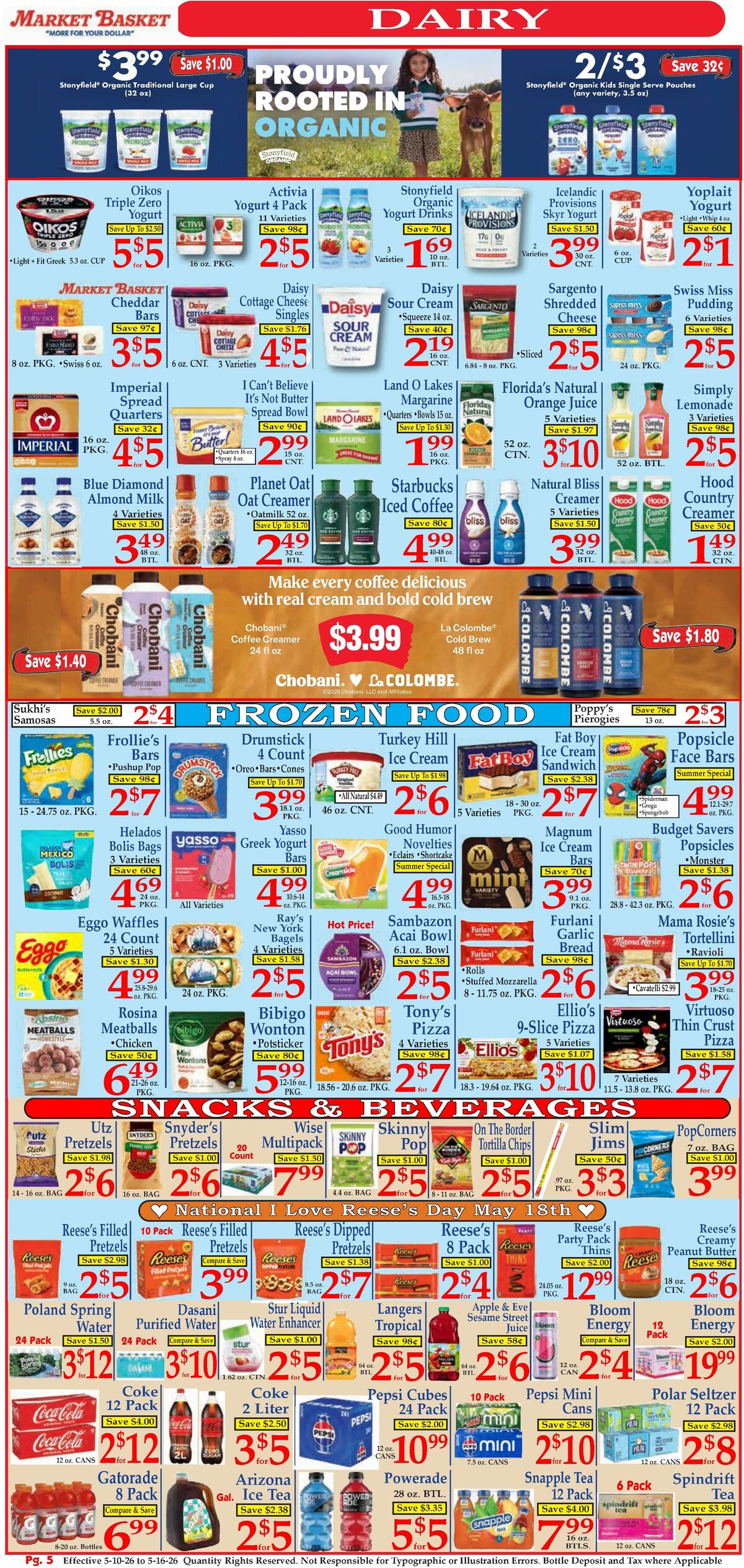 Market Basket Weekly Ad from May 10