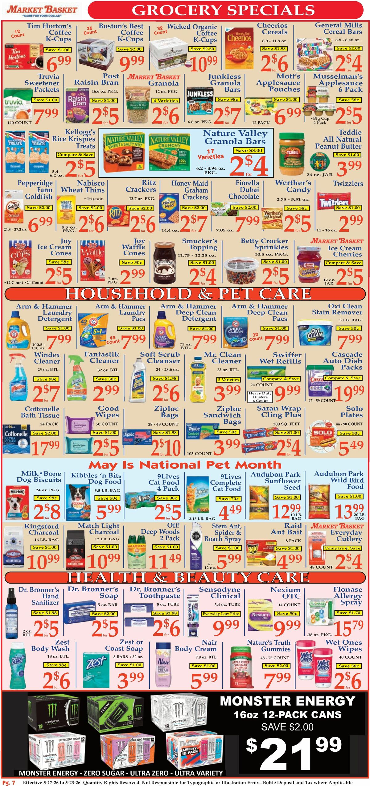Market Basket Weekly Ad from May 17