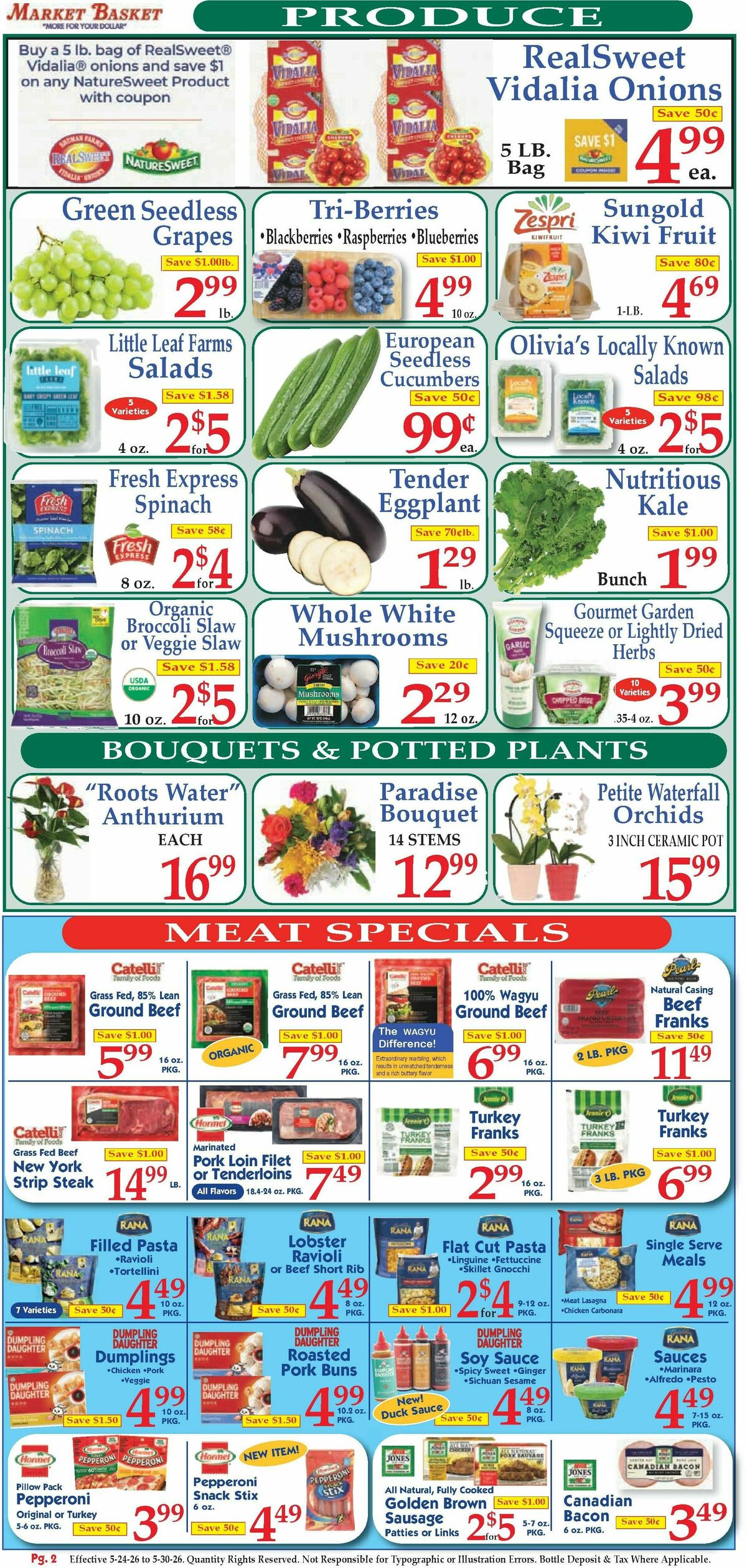 Market Basket Weekly Ad from May 24