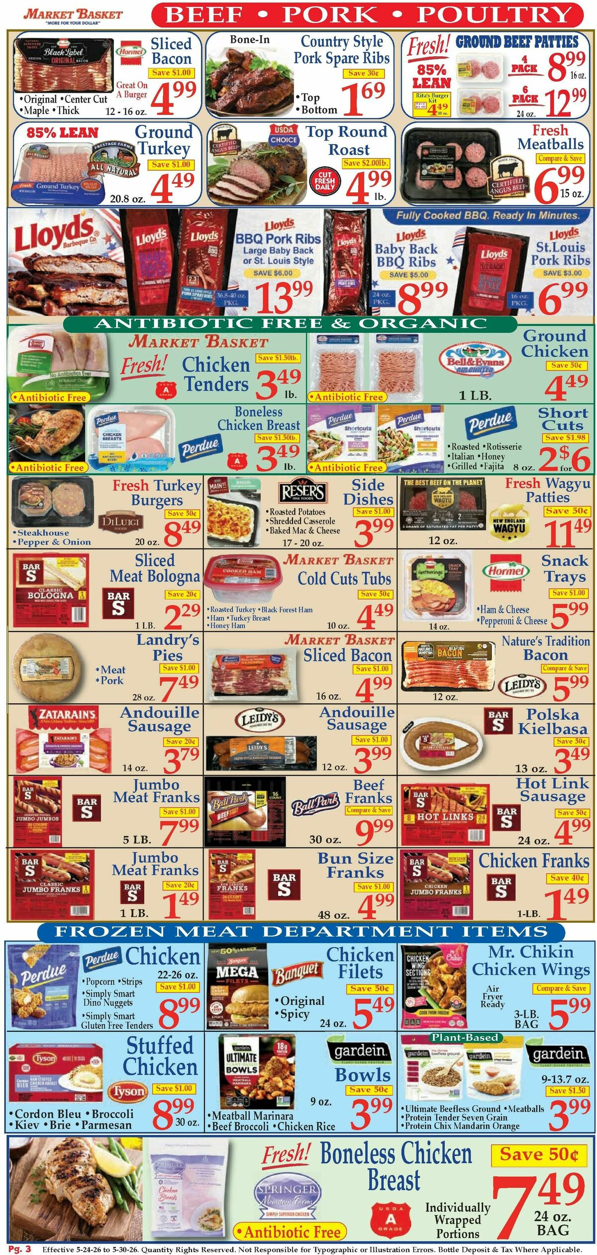Market Basket Weekly Ad from May 24