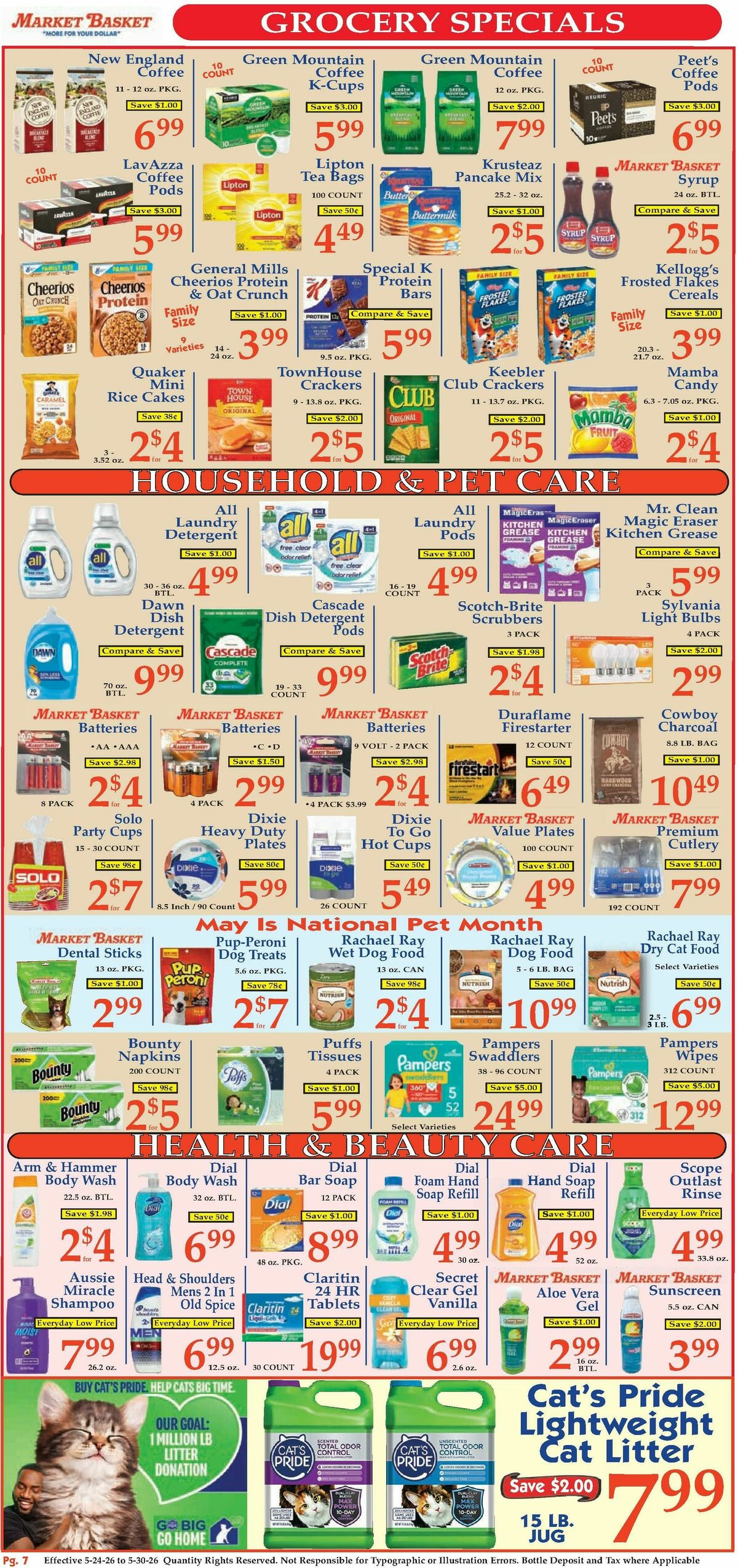 Market Basket Weekly Ad from May 24