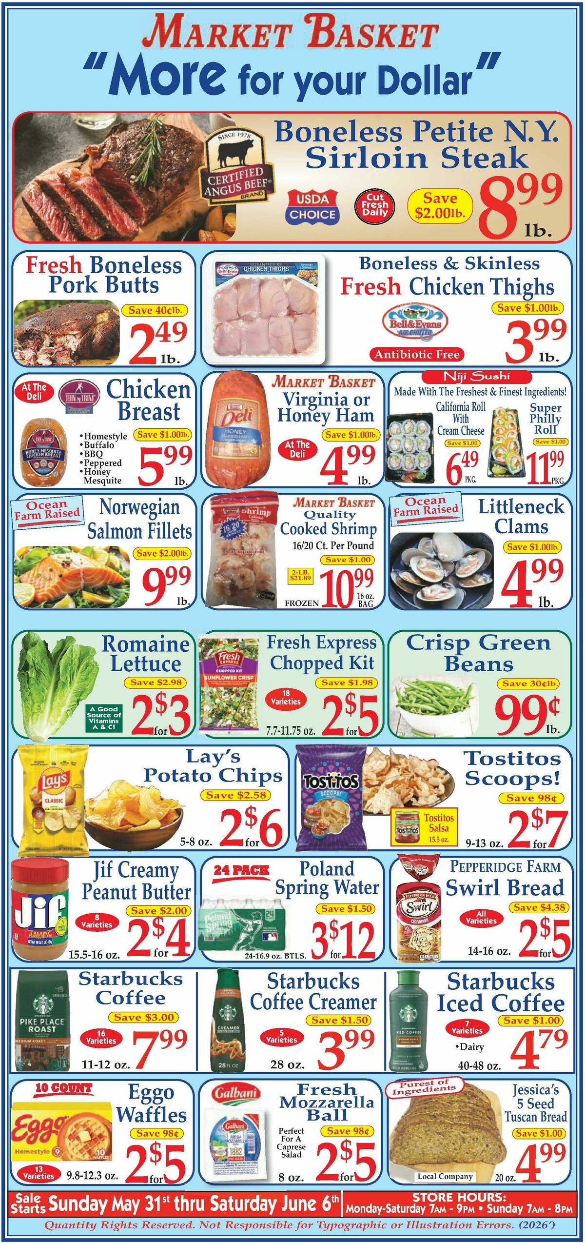 Market Basket Weekly Ad from May 31