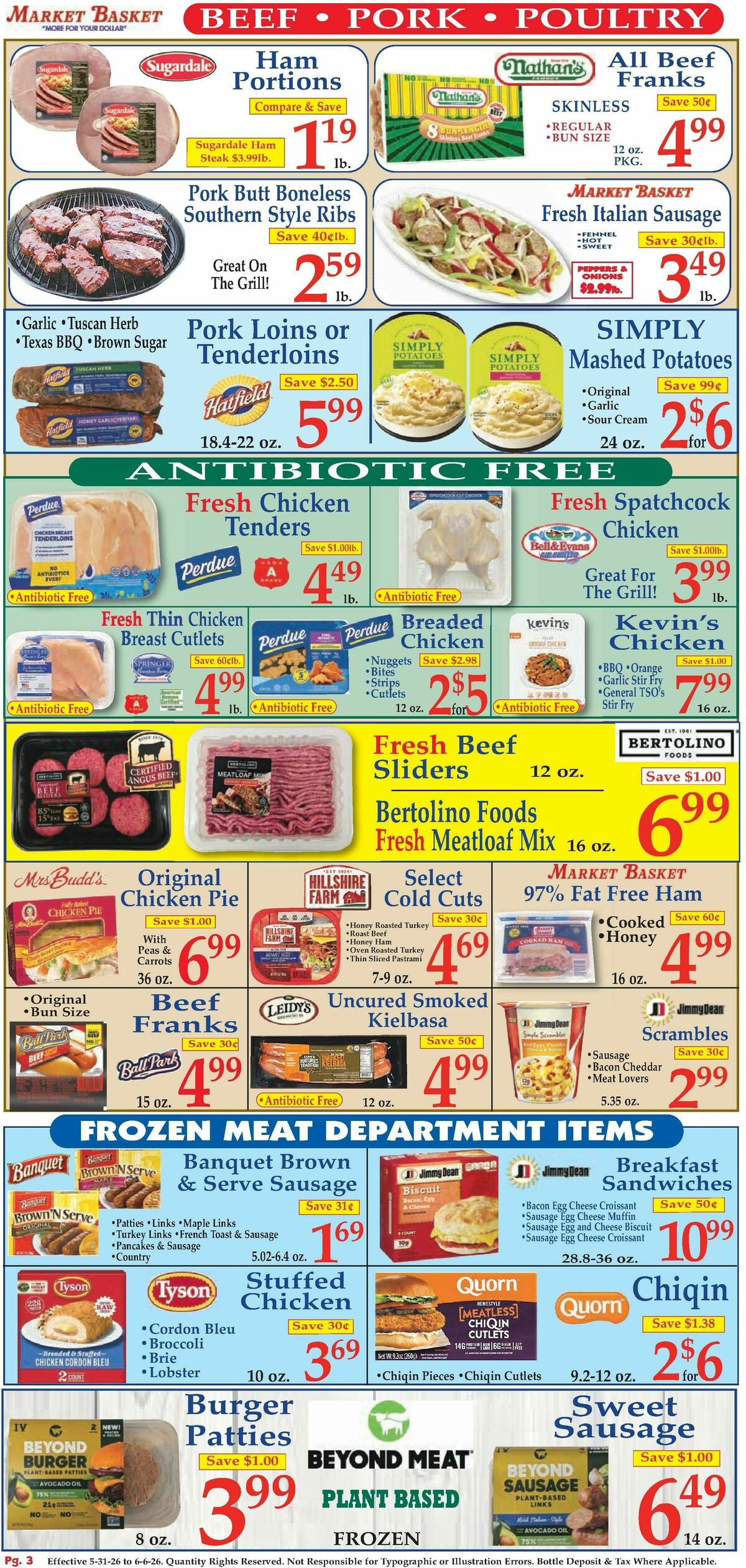 Market Basket Weekly Ad from May 31