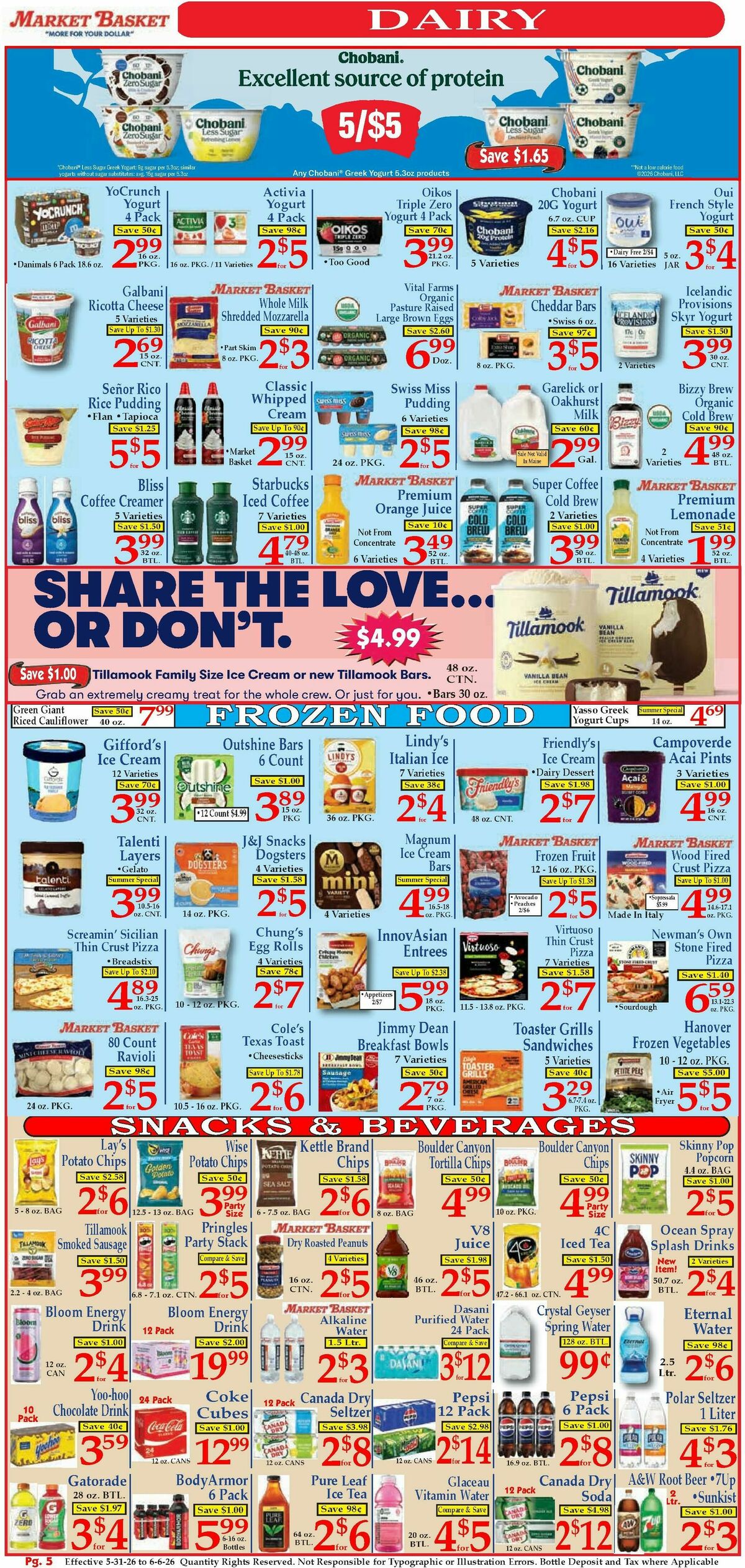 Market Basket Weekly Ad from May 31