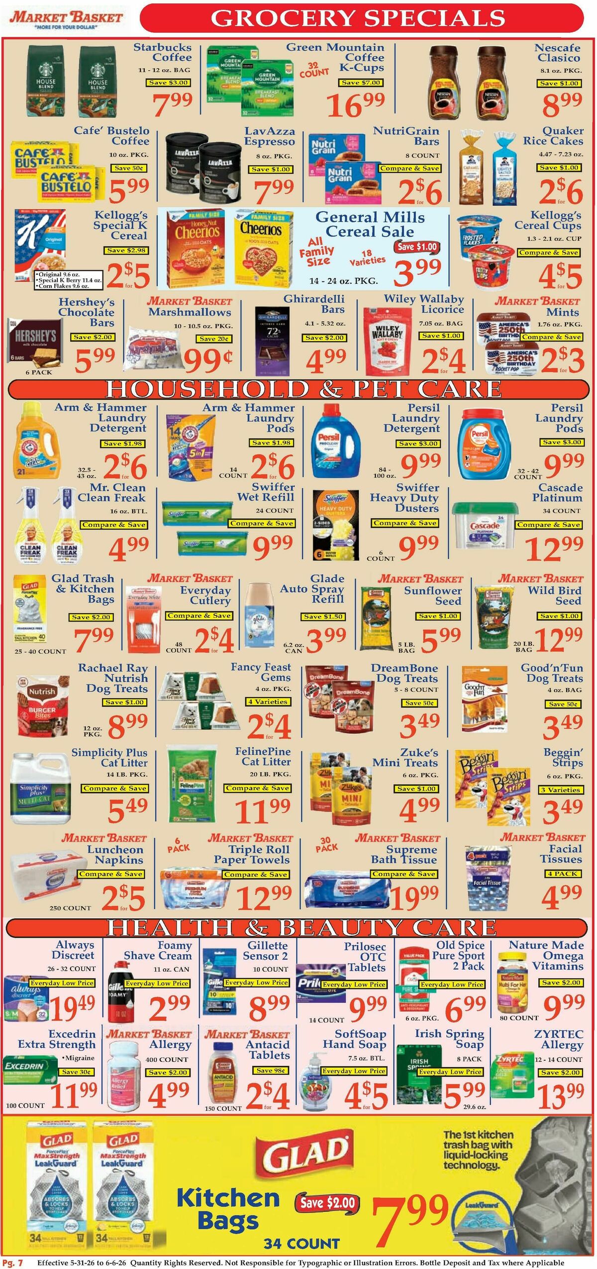Market Basket Weekly Ad from May 31