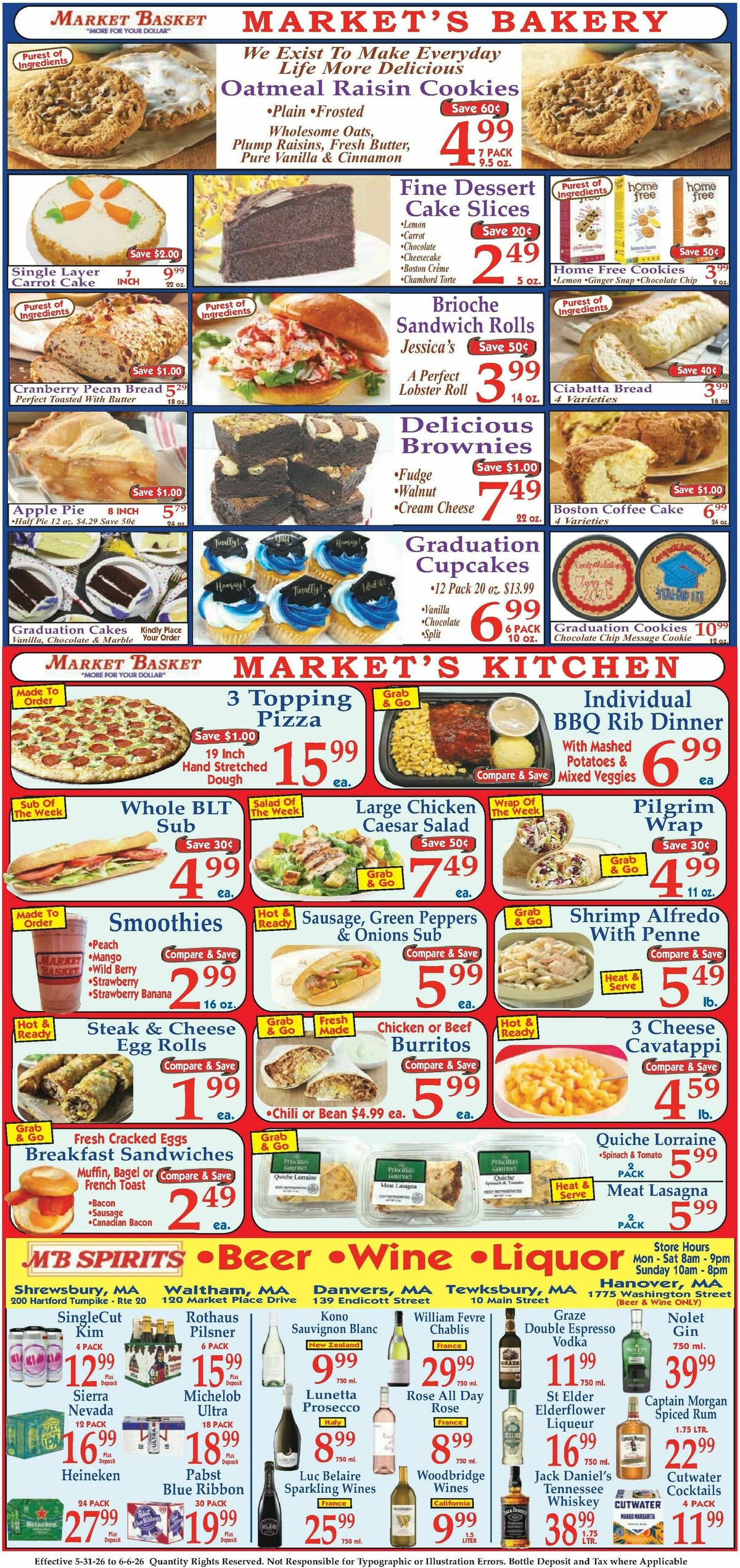 Market Basket Weekly Ad from May 31