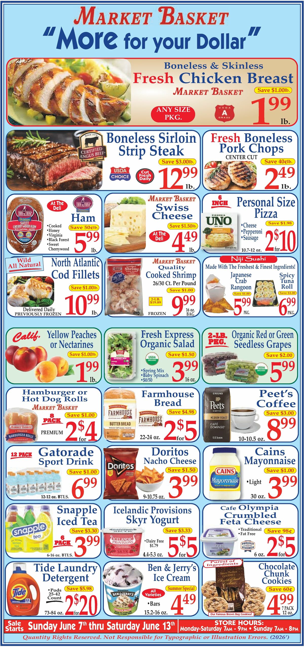 Market Basket Weekly Ad from June 7