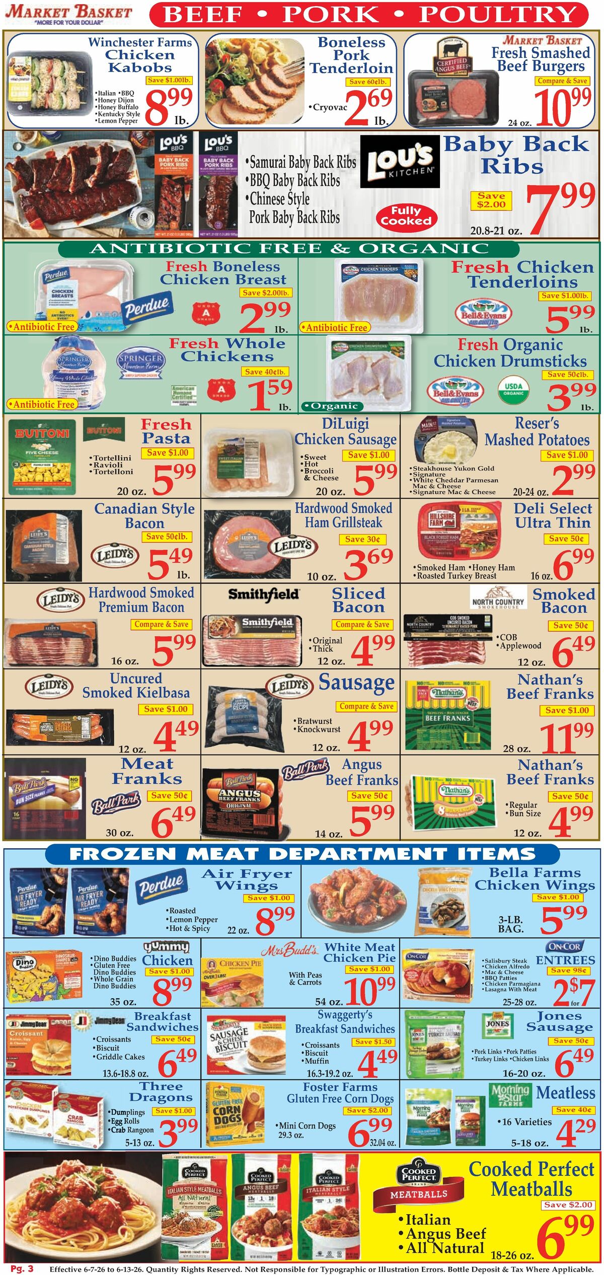Market Basket Weekly Ad from June 7
