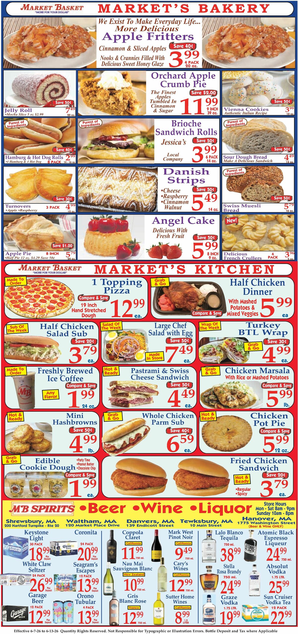 Market Basket Weekly Ad from June 7