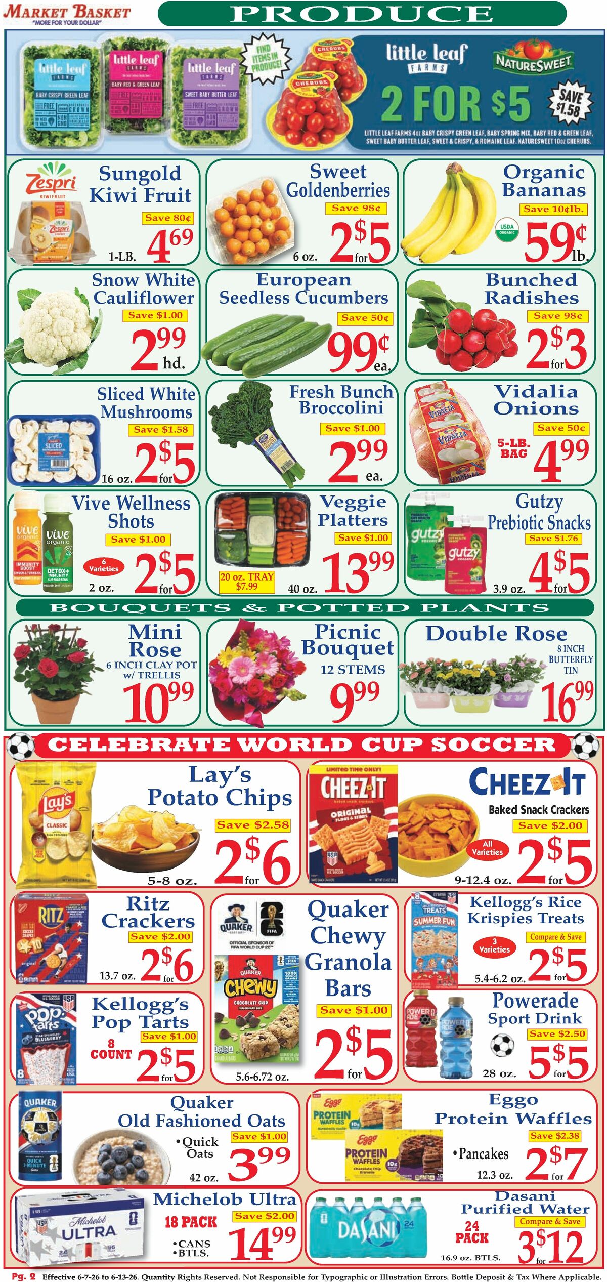 Market Basket Weekly Ad from June 7