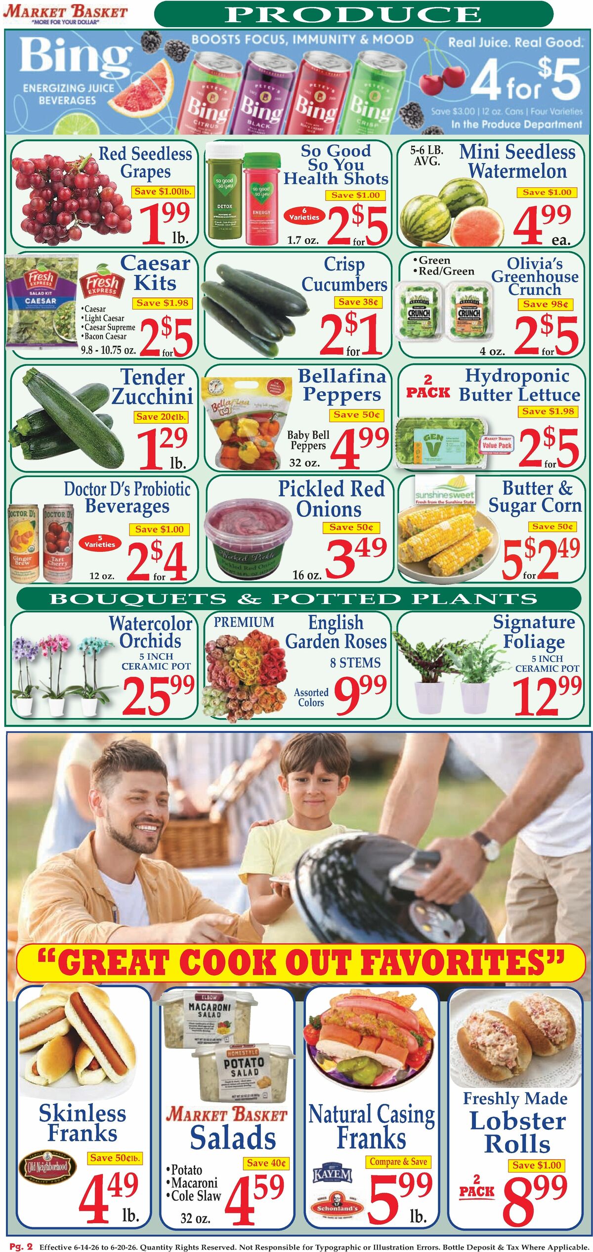 Market Basket Weekly Ad from June 14
