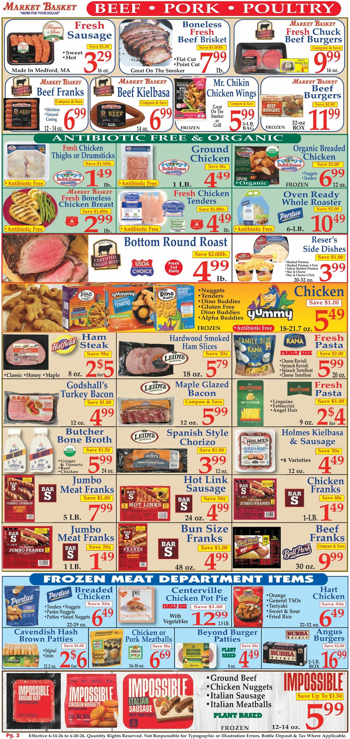 Market Basket Weekly Ad from June 14