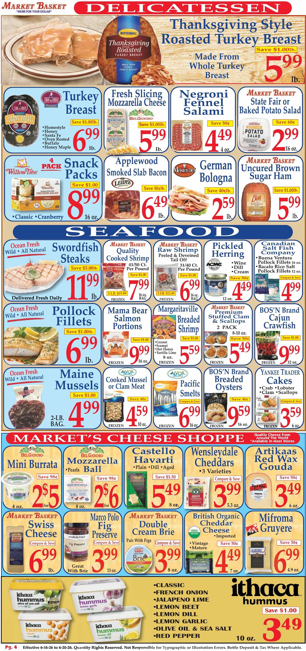Market Basket Weekly Ad from June 14