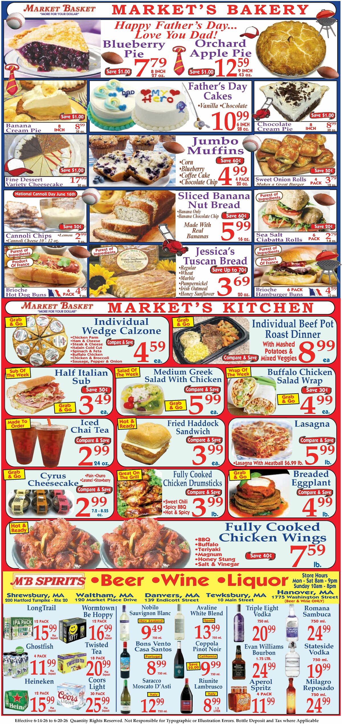 Market Basket Weekly Ad from June 14