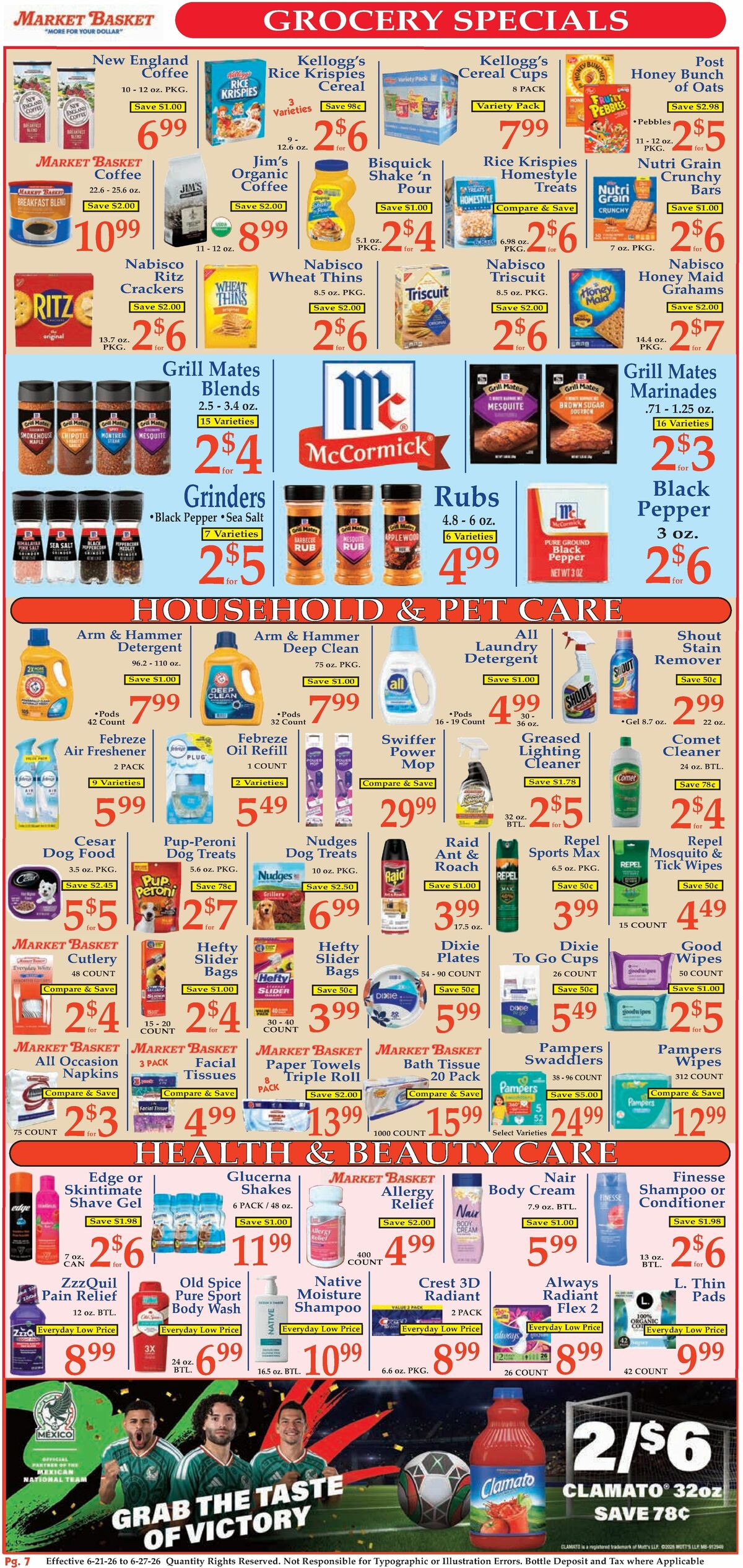 Market Basket Weekly Ad from June 21