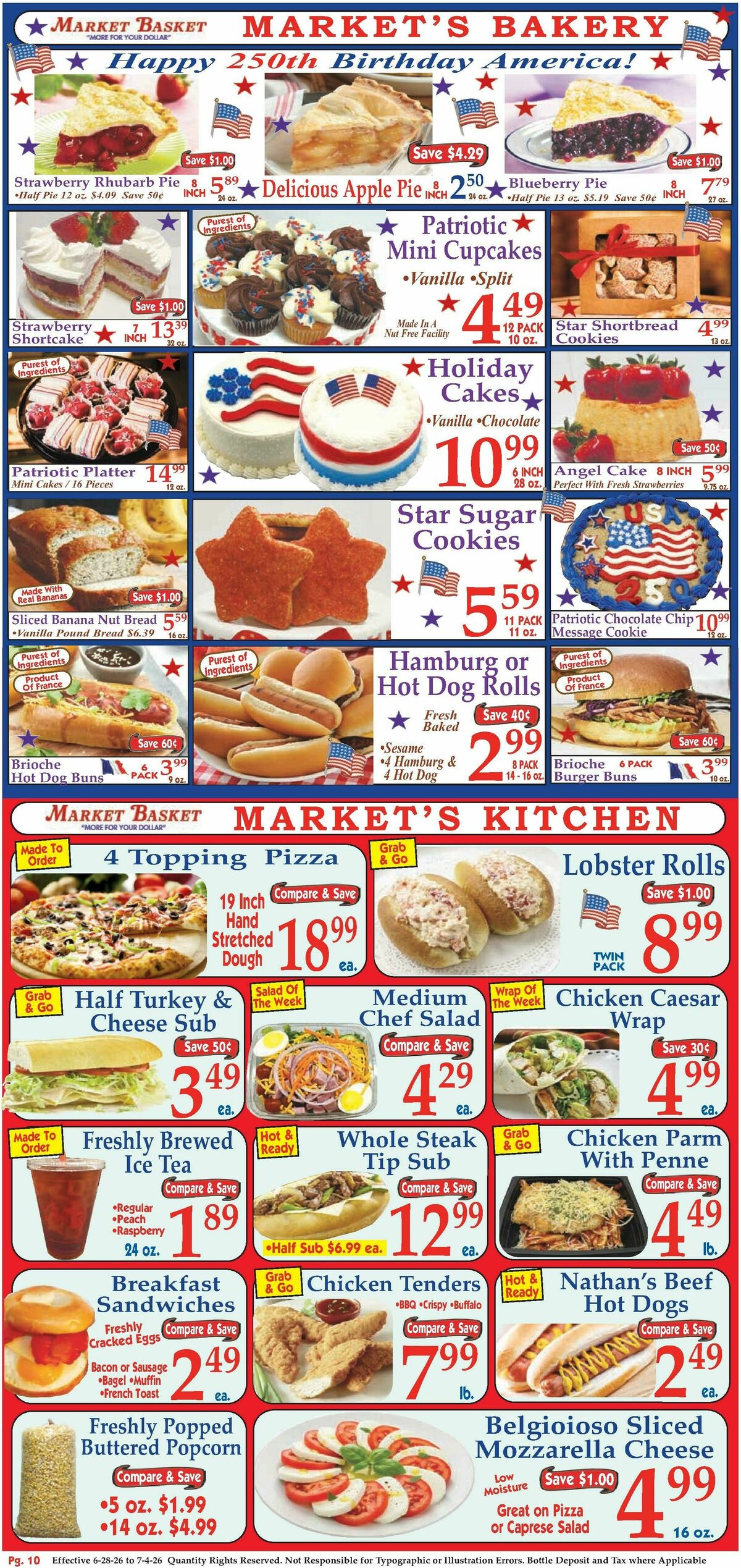 Market Basket Weekly Ad from June 28