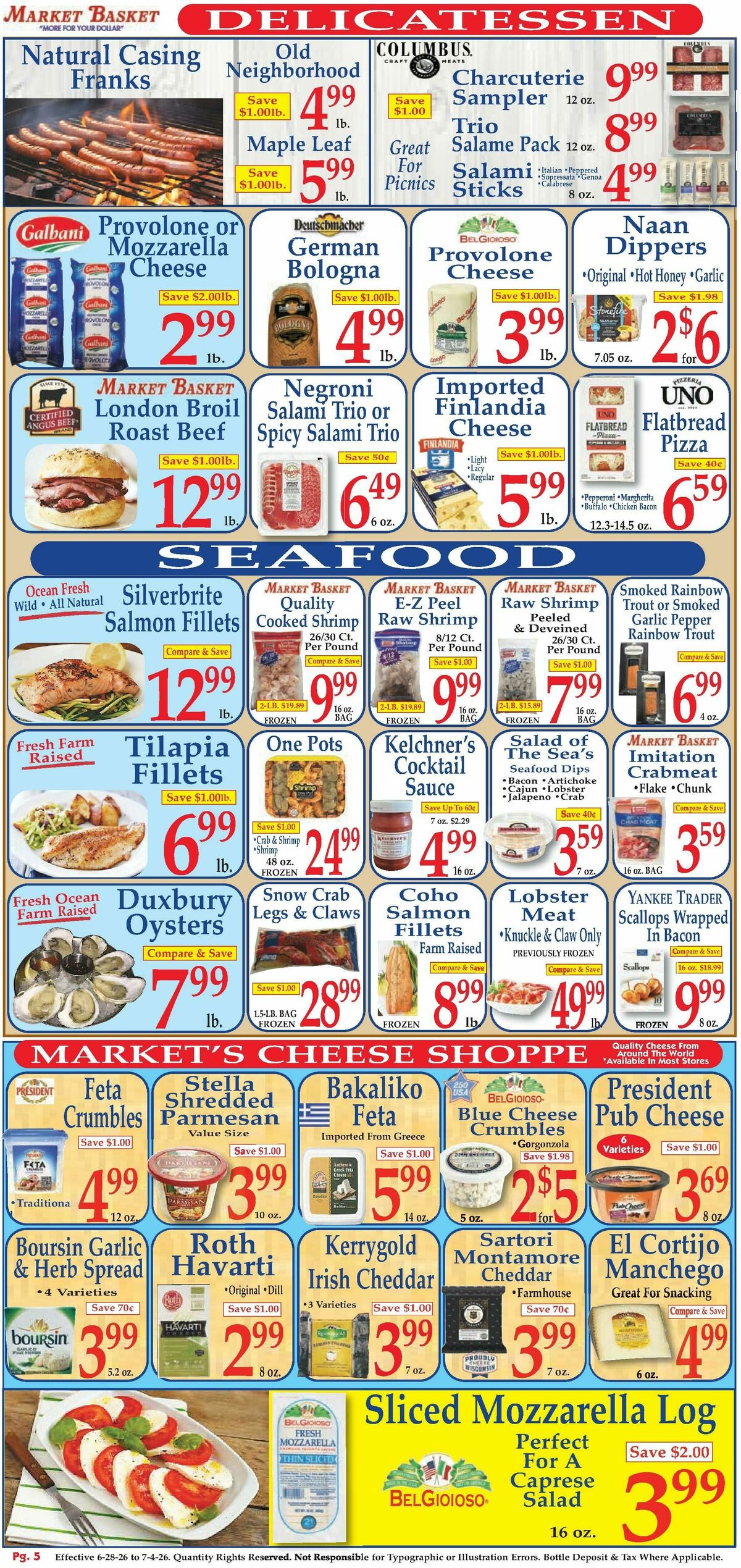 Market Basket Weekly Ad from June 28