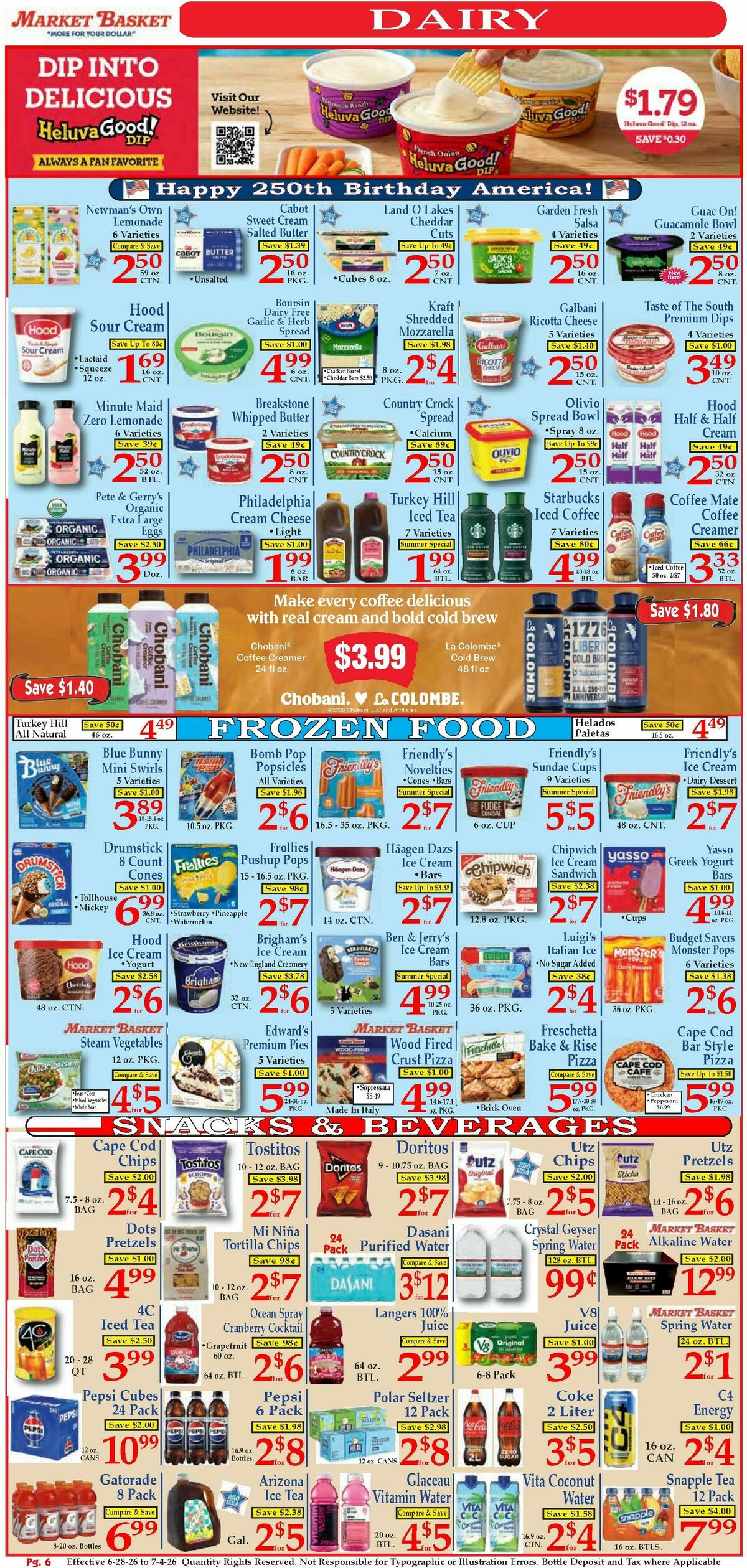 Market Basket Weekly Ad from June 28