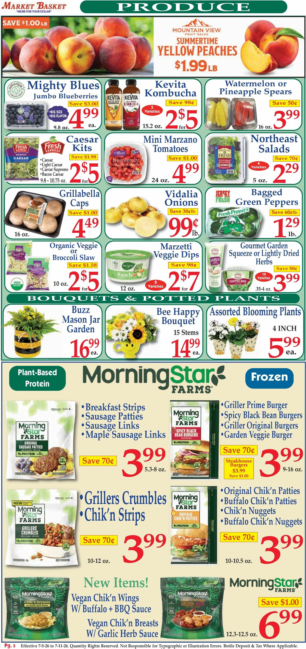 Market Basket Weekly Ad from July 5