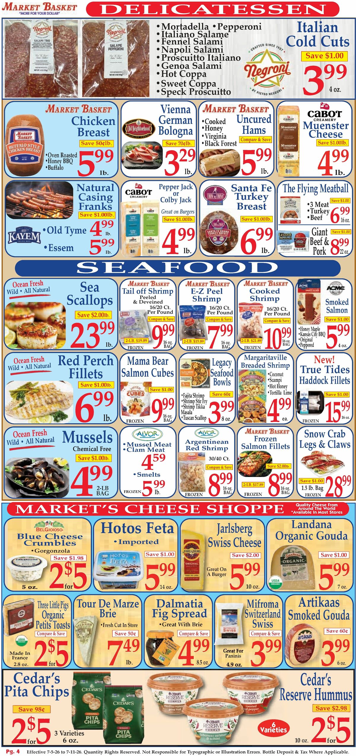 Market Basket Weekly Ad from July 5