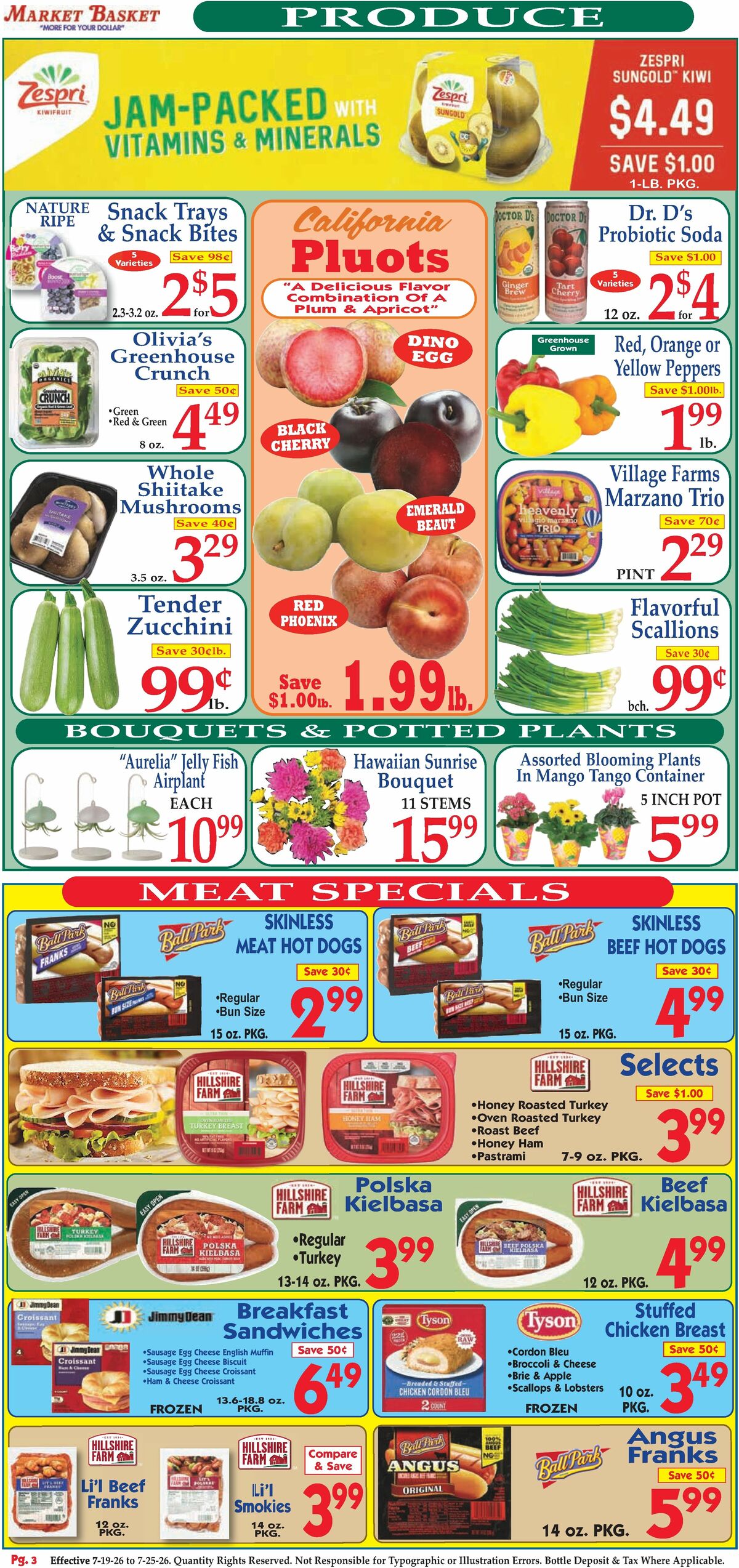 Market Basket Weekly Ad from July 19