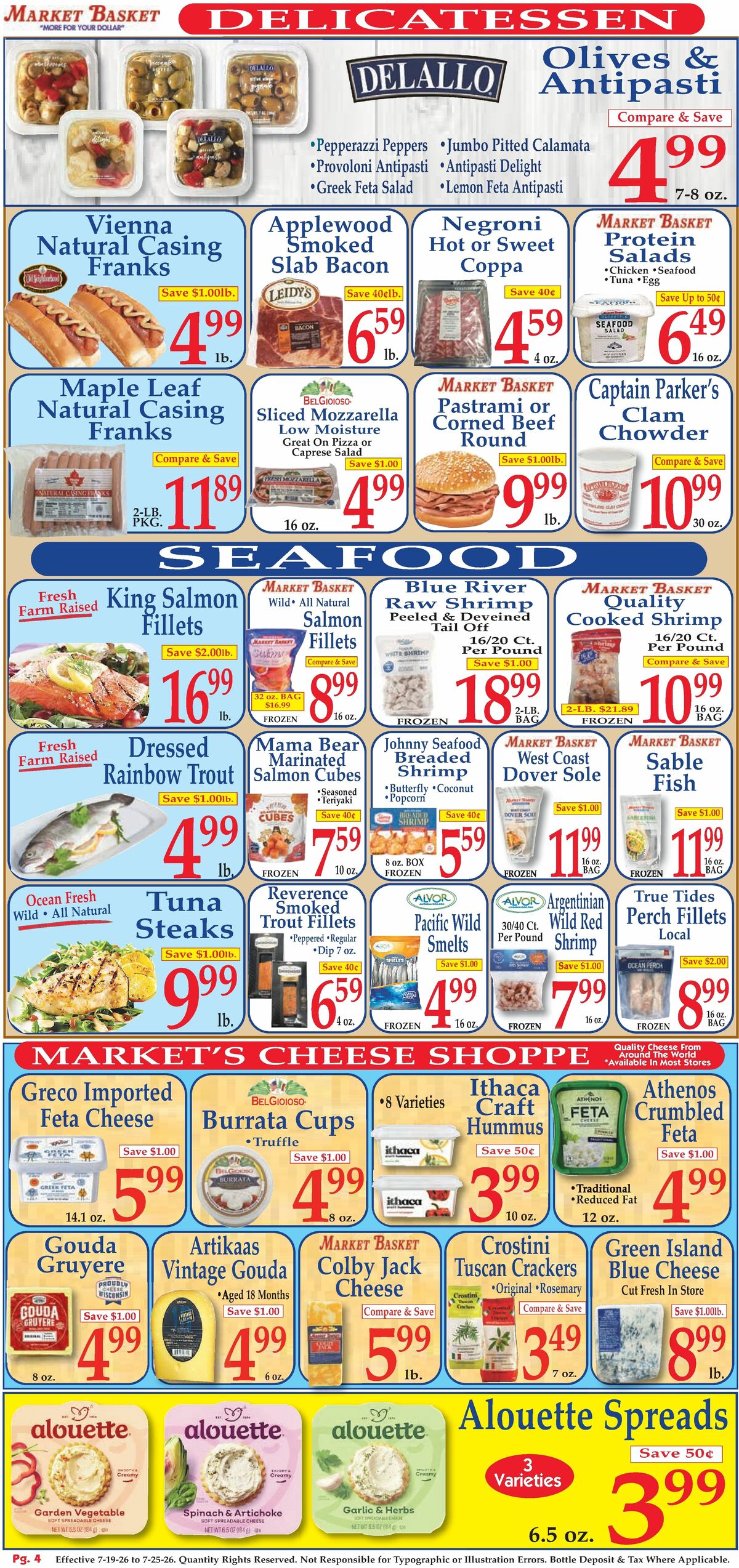 Market Basket Weekly Ad from July 19
