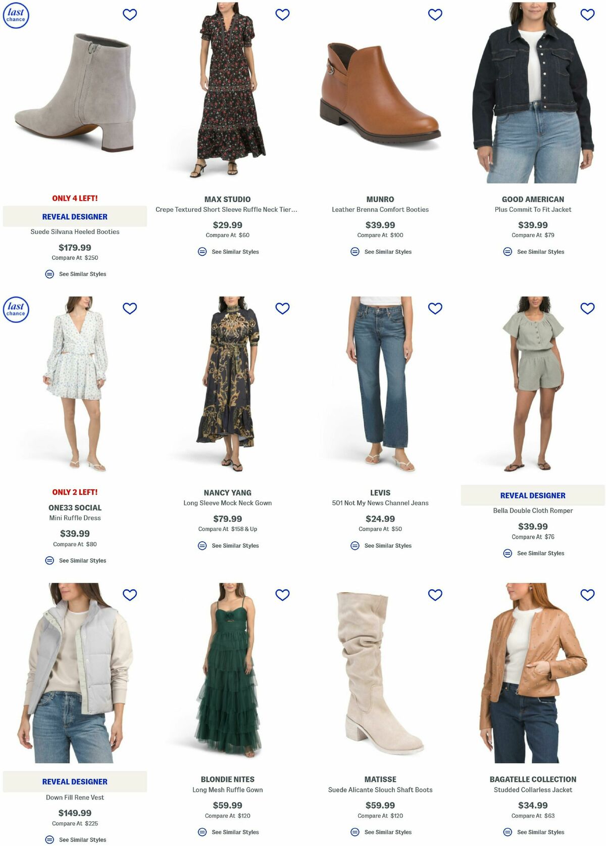 Marshalls Weekly Ad from August 22