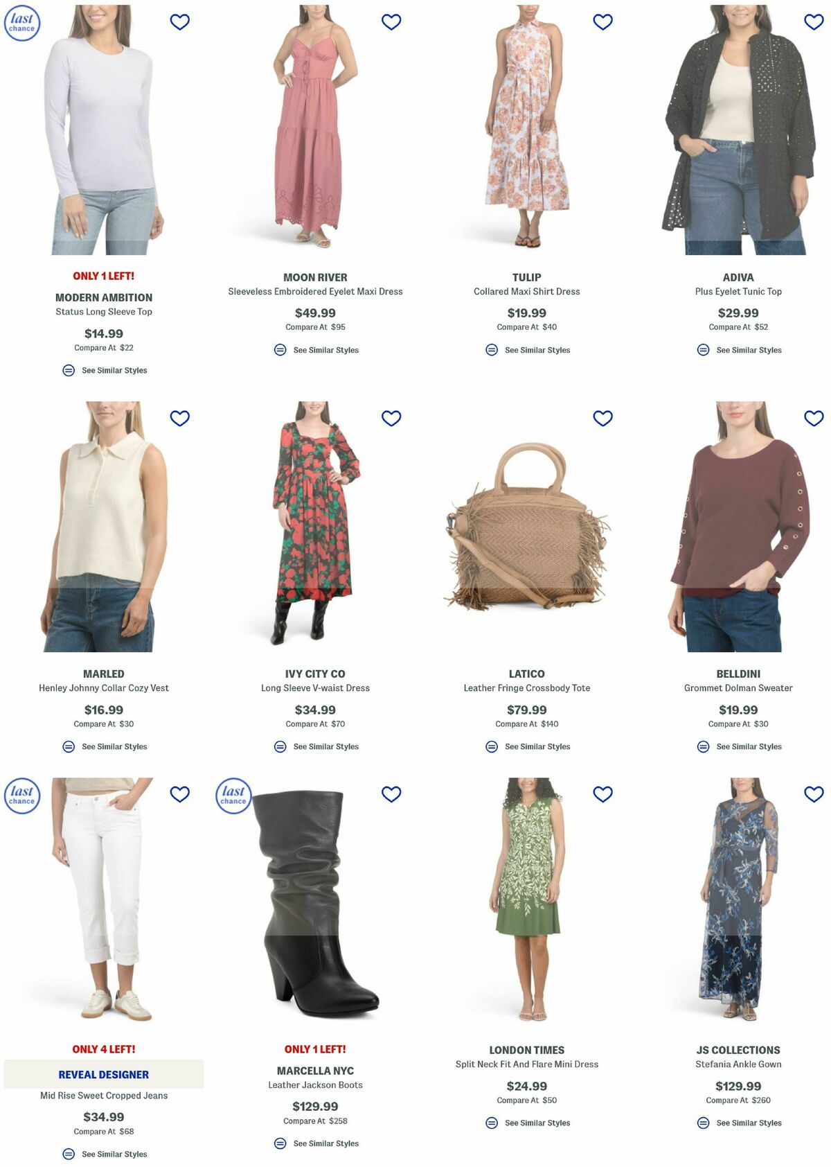 Marshalls Weekly Ad from August 22